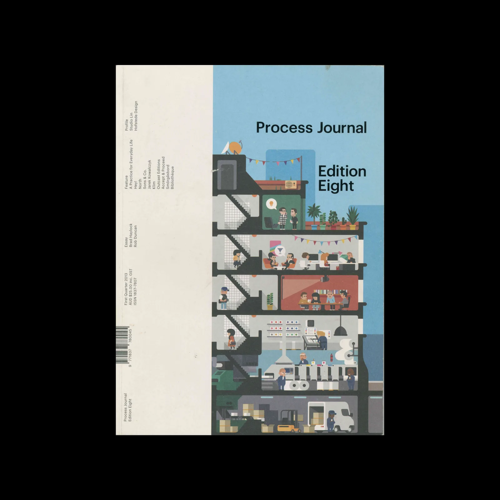 Process Journal: Edition 08, Process, 2013 - Design Reviewed