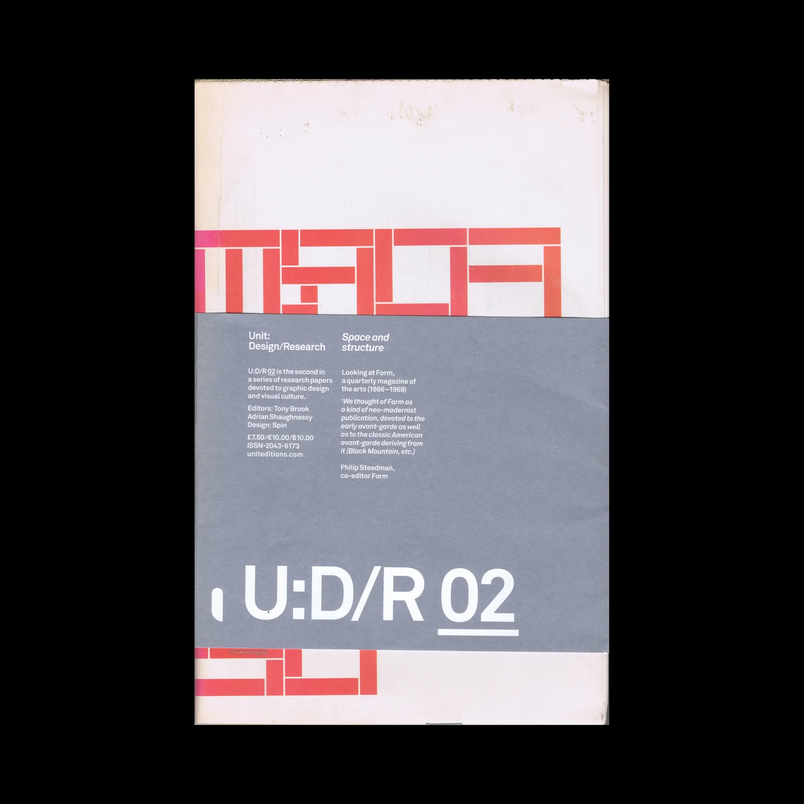 Unit: Design / Research 02 – Space and Structure (Form), Unit Editions, 2010