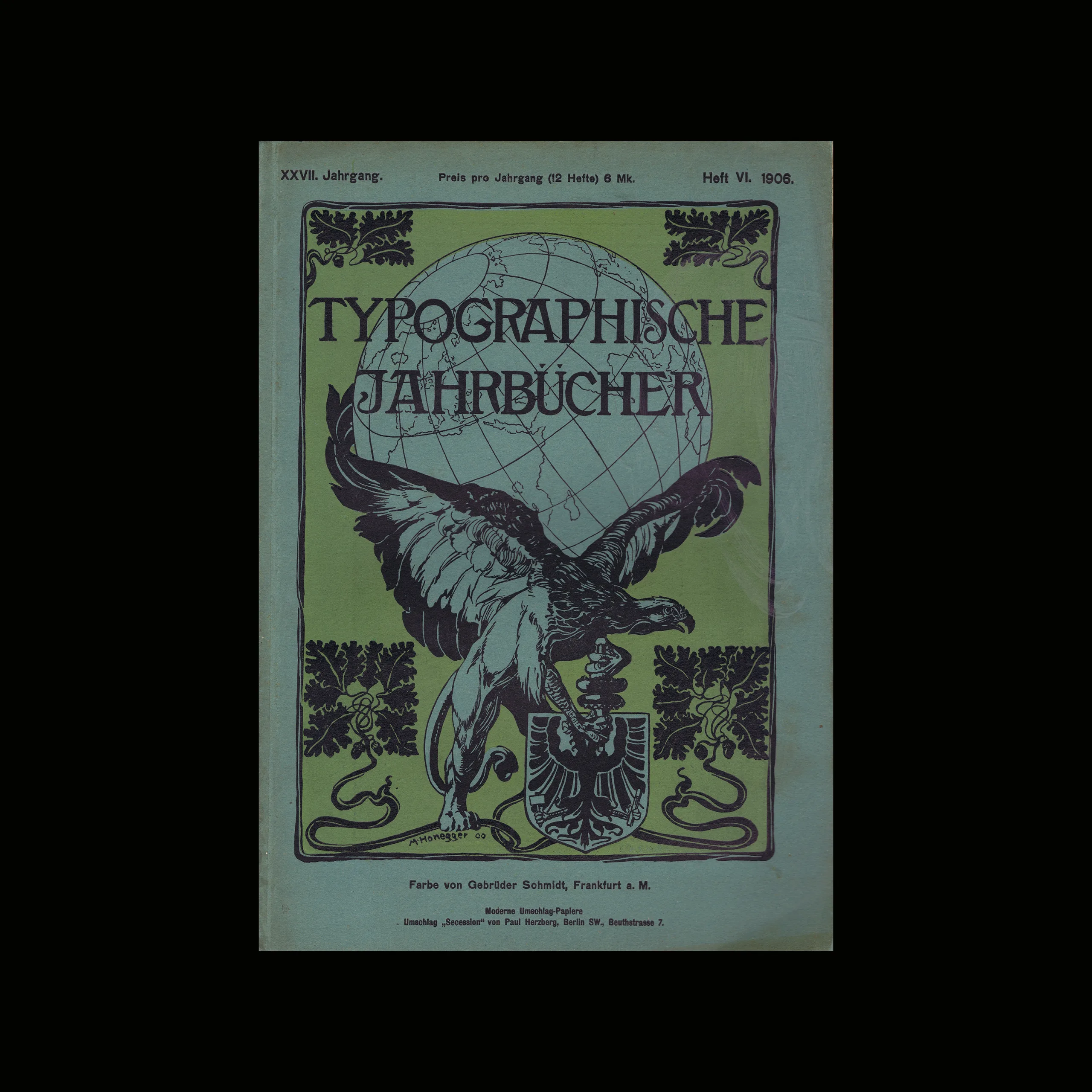 Typographische Jahrbücher, 27 Jahrg., Heft 06, 1906 1 Typographische Jahrbücher, 27 Jahrg., Heft 06, 1906