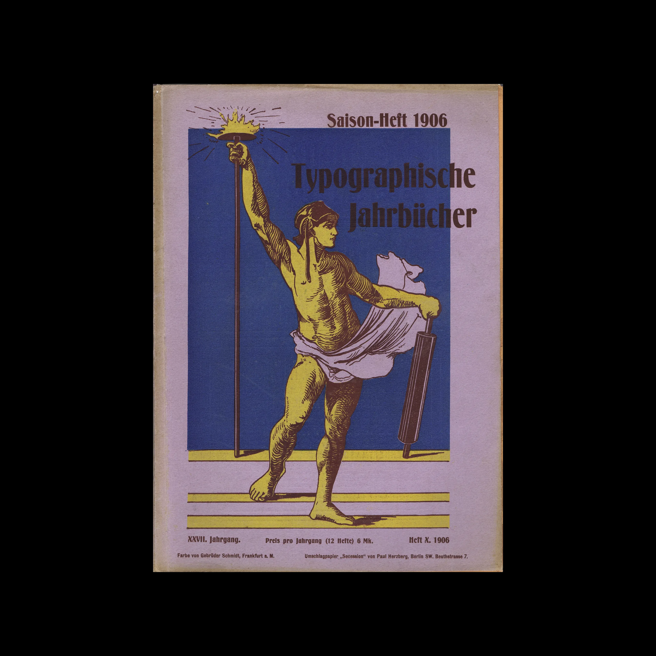 Typographische Jahrbücher, 27 Jahrg., Heft 10, 1906 1 Typographische Jahrbücher, 27 Jahrg., Heft 10, 1906