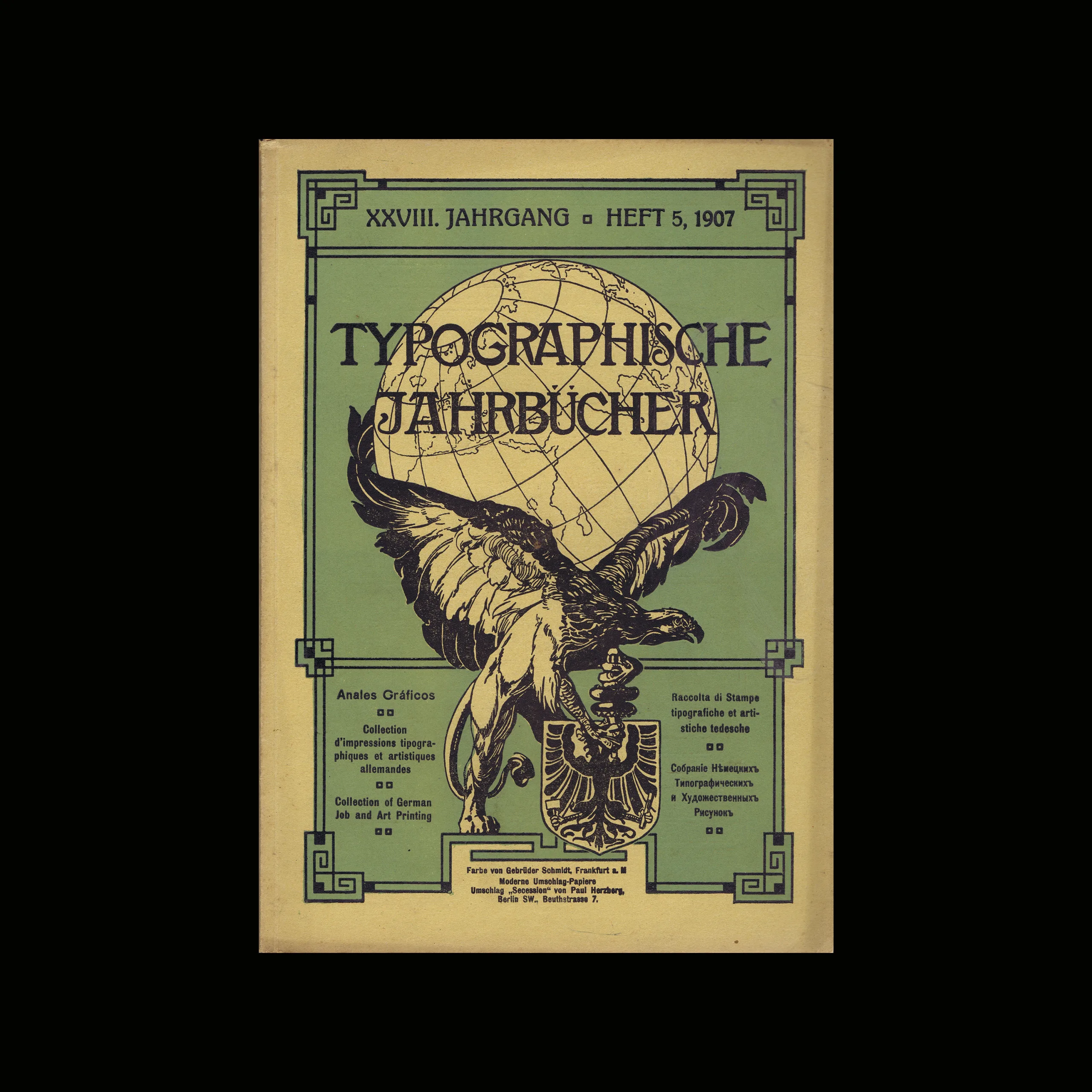 Typographische Jahrbücher, 28 Jahrg., Heft 05, 1907 1 Typographische Jahrbücher, 28 Jahrg., Heft 05, 1907