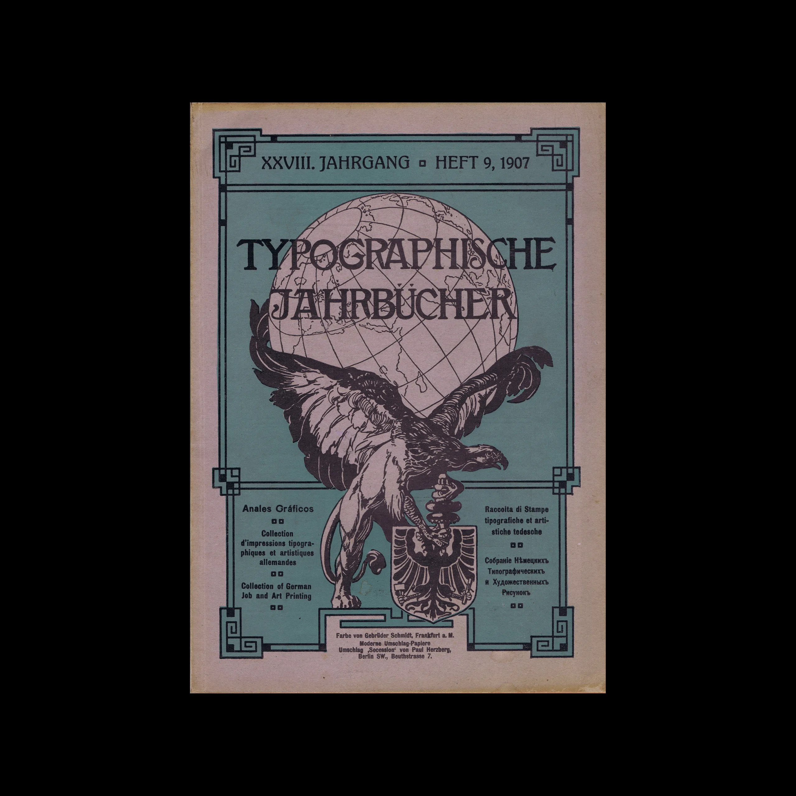 Typographische Jahrbücher, 28 Jahrg., Heft 09, 1907