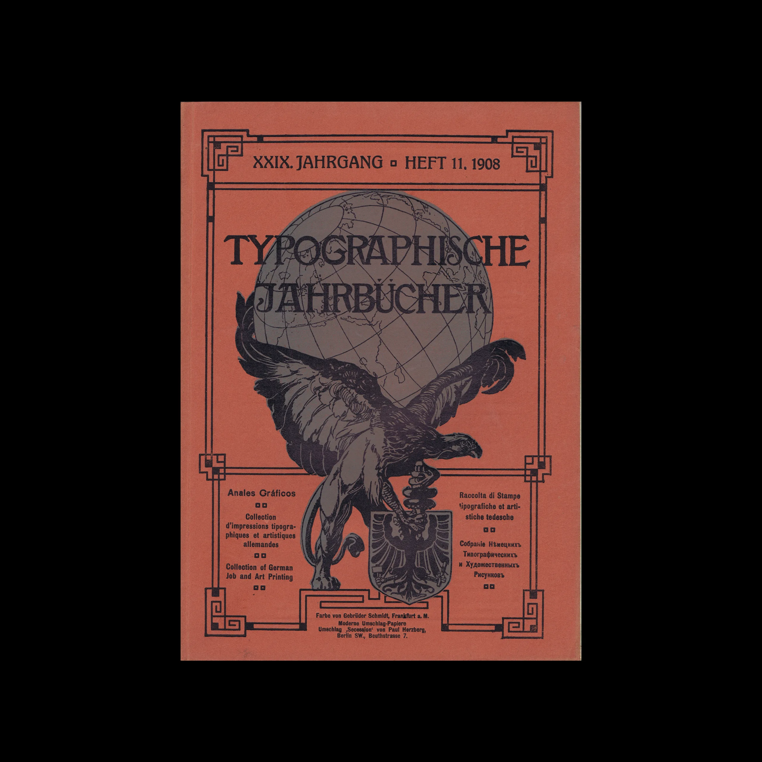 Typographische Jahrbücher, 29 Jahrg., Heft 11, 1908 1 Typographische Jahrbücher, 29 Jahrg., Heft 11, 1908