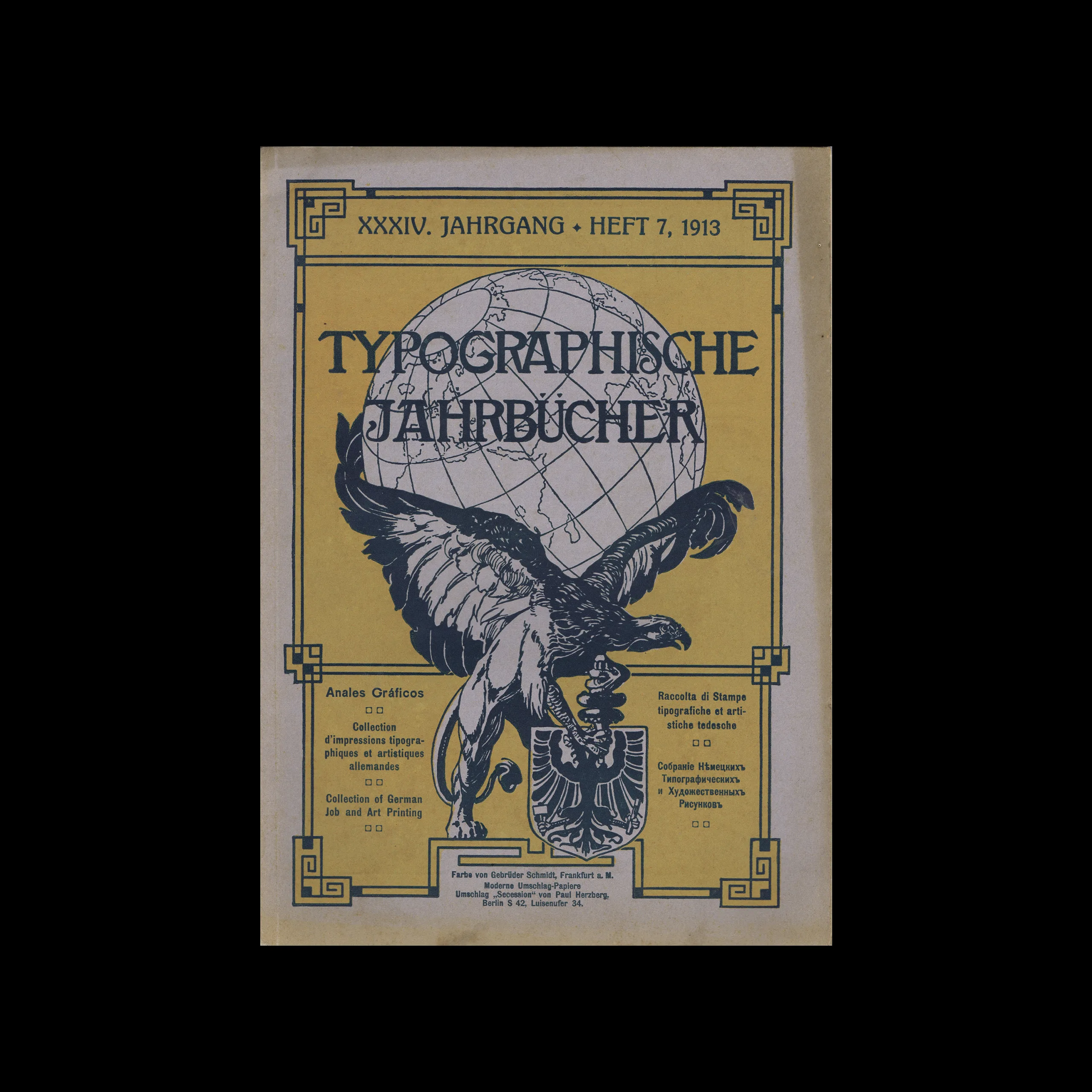 Typographische Jahrbücher, 34 Jahrg., Heft 07, 1913