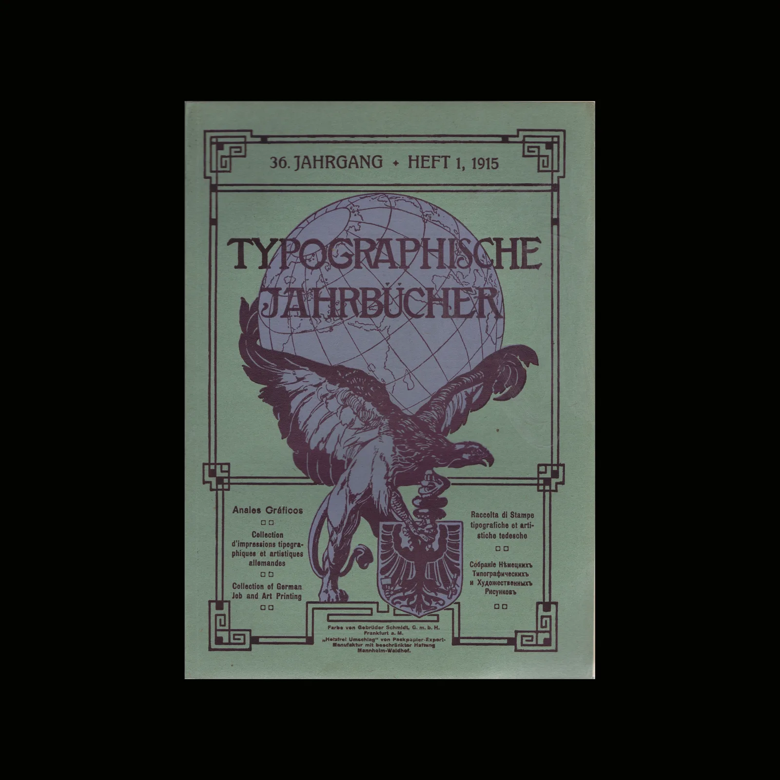 Typographische Jahrbücher, 36 Jahrg., Heft 01, 1915