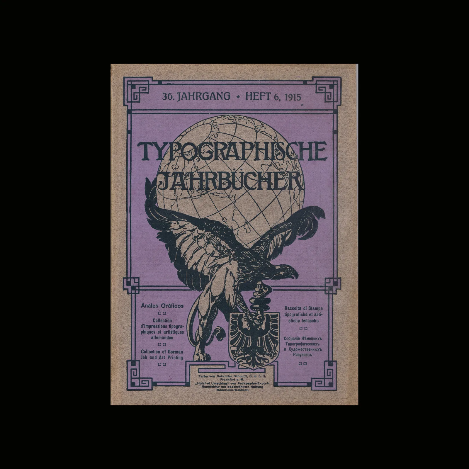 Typographische Jahrbücher, 36 Jahrg., Heft 06, 1915