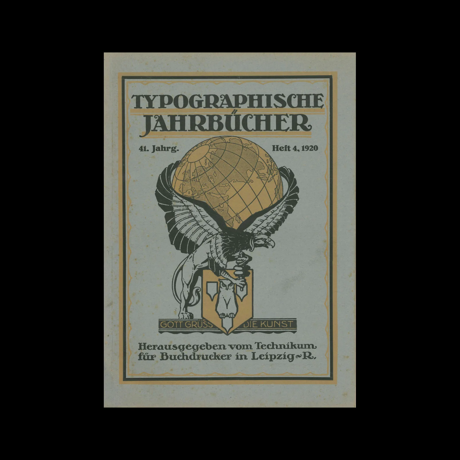 Typographische Jahrbücher, 41 Jahrg., Heft 04, 1920