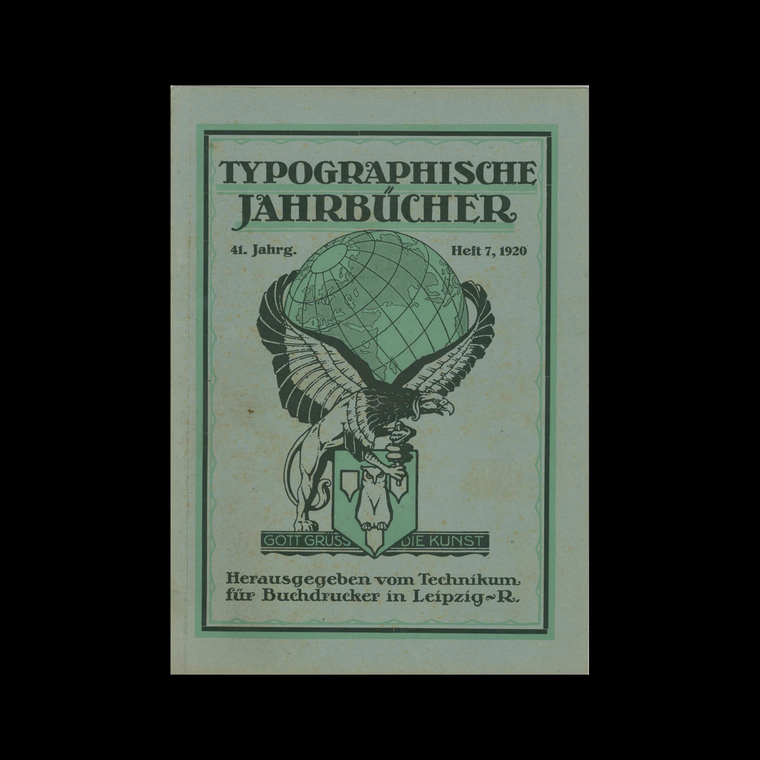 Typographische Jahrbücher, 41 Jahrg., Heft 07, 1920