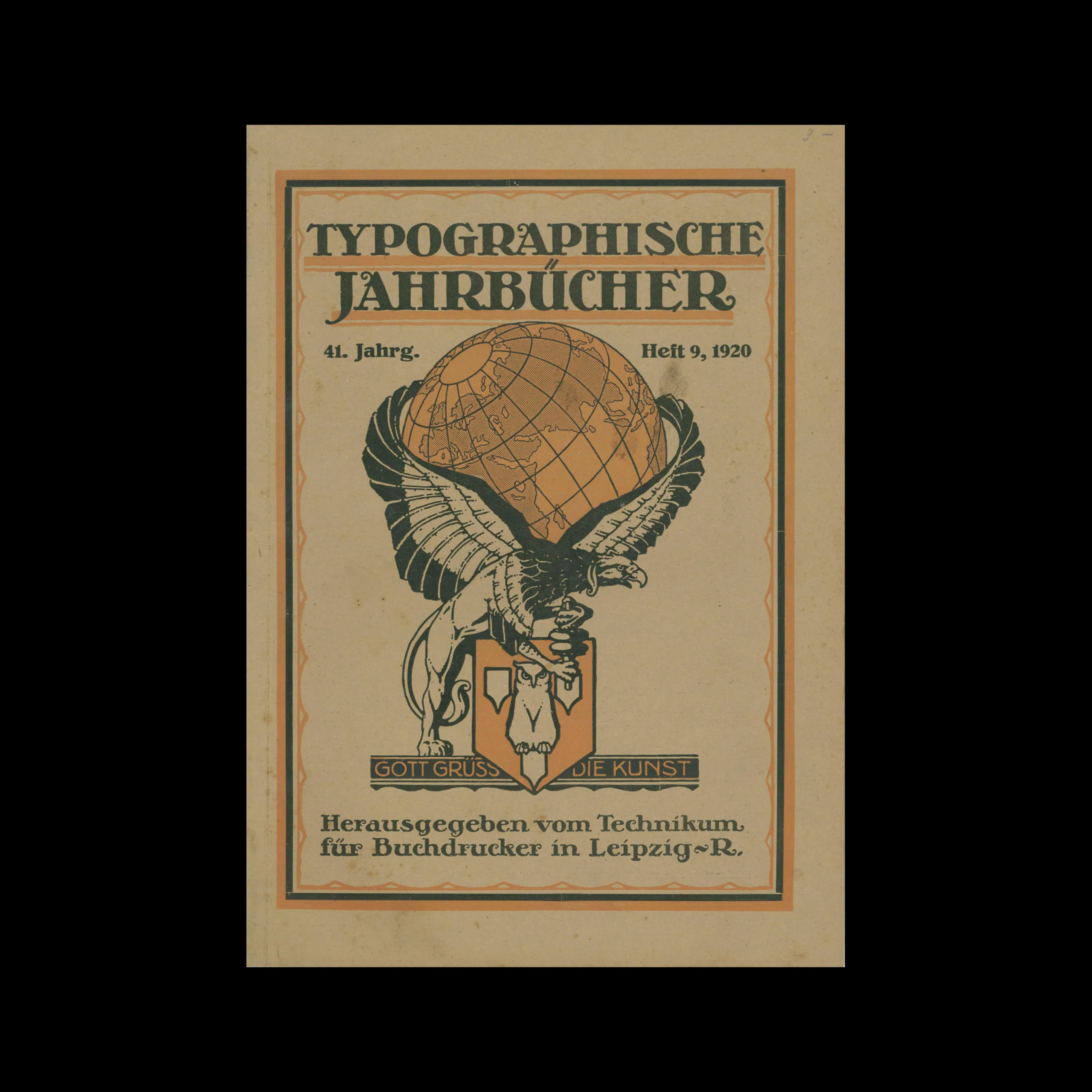 Typographische Jahrbücher, 41 Jahrg., Heft 09, 1920