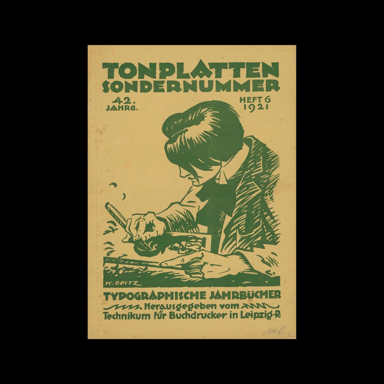 Typographische Jahrbücher, 42 Jahrg., Heft 06, 1921