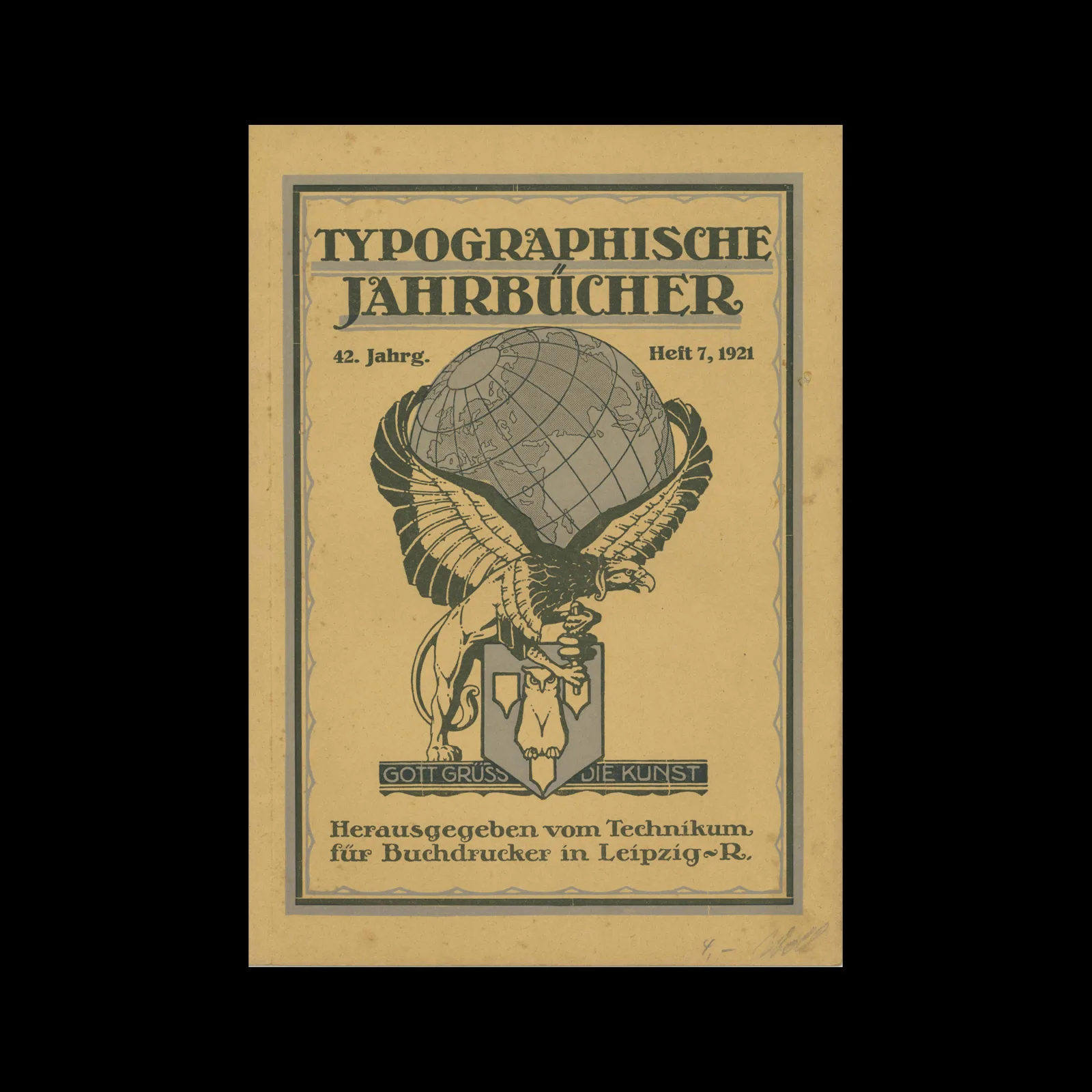 Typographische Jahrbücher, 42 Jahrg., Heft 07, 1921