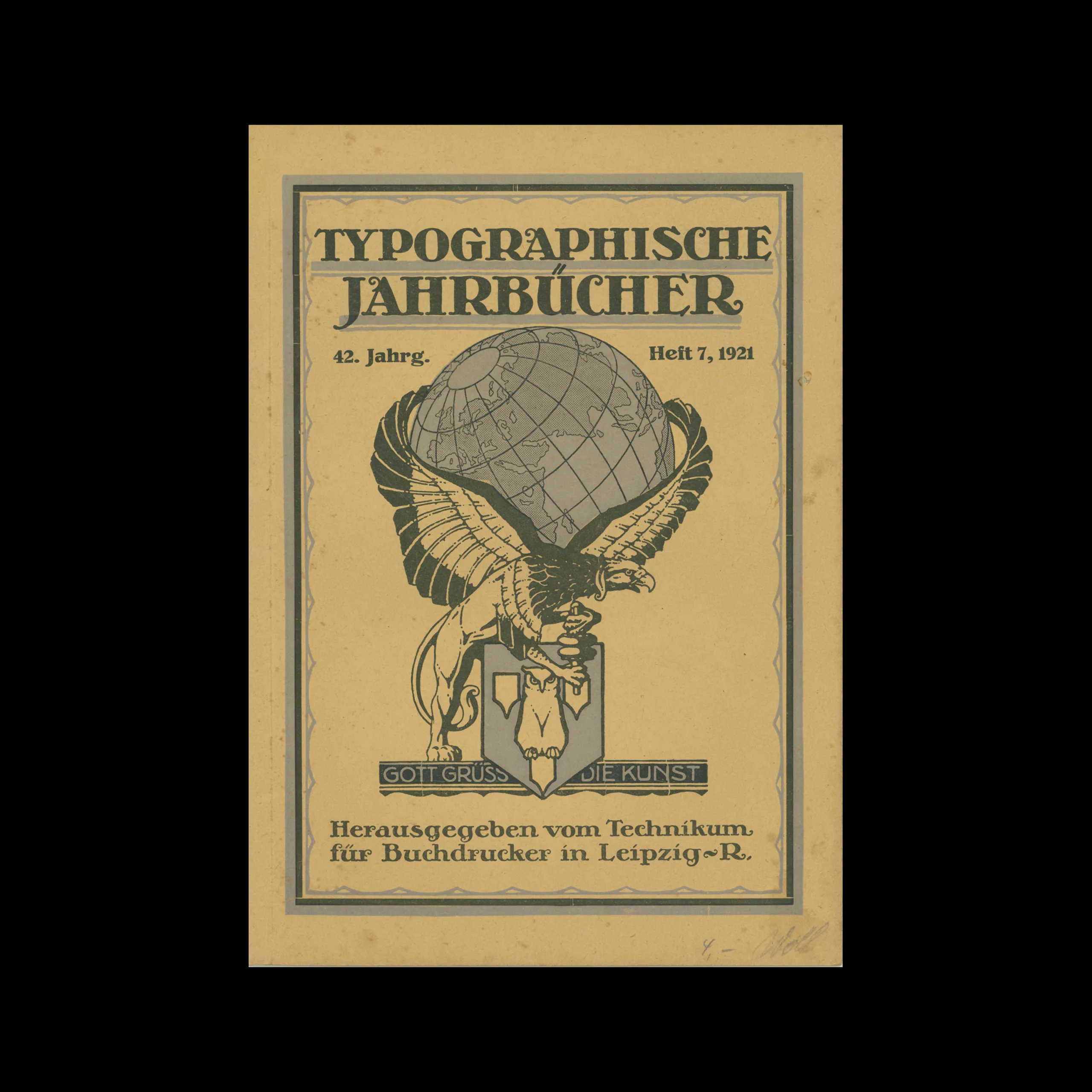 Typographische Jahrbücher, 42 Jahrg., Heft 07, 1921