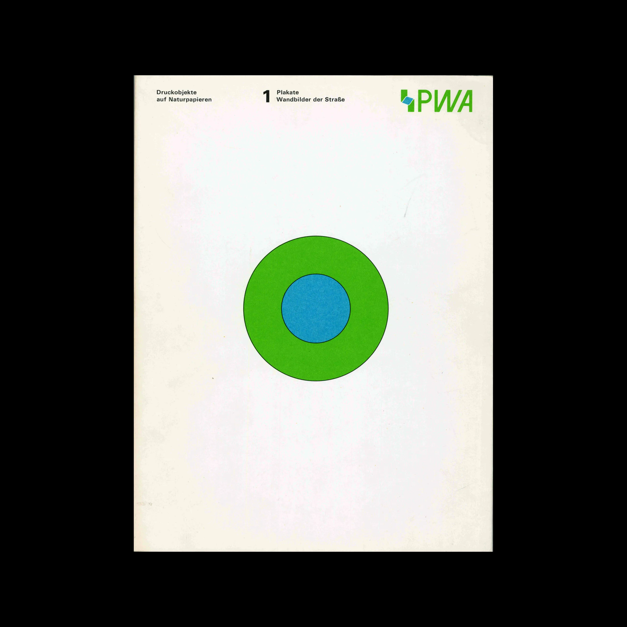 Druckobjekte auf Naturpapieren, PWA, 01 - Plakate, c. 1970