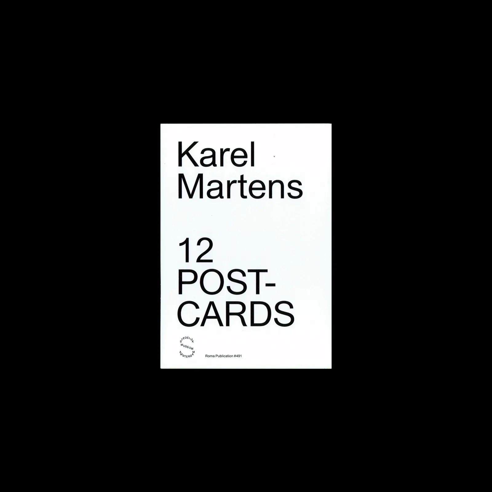 Karel Martens: 12 Postcards Set, 2025