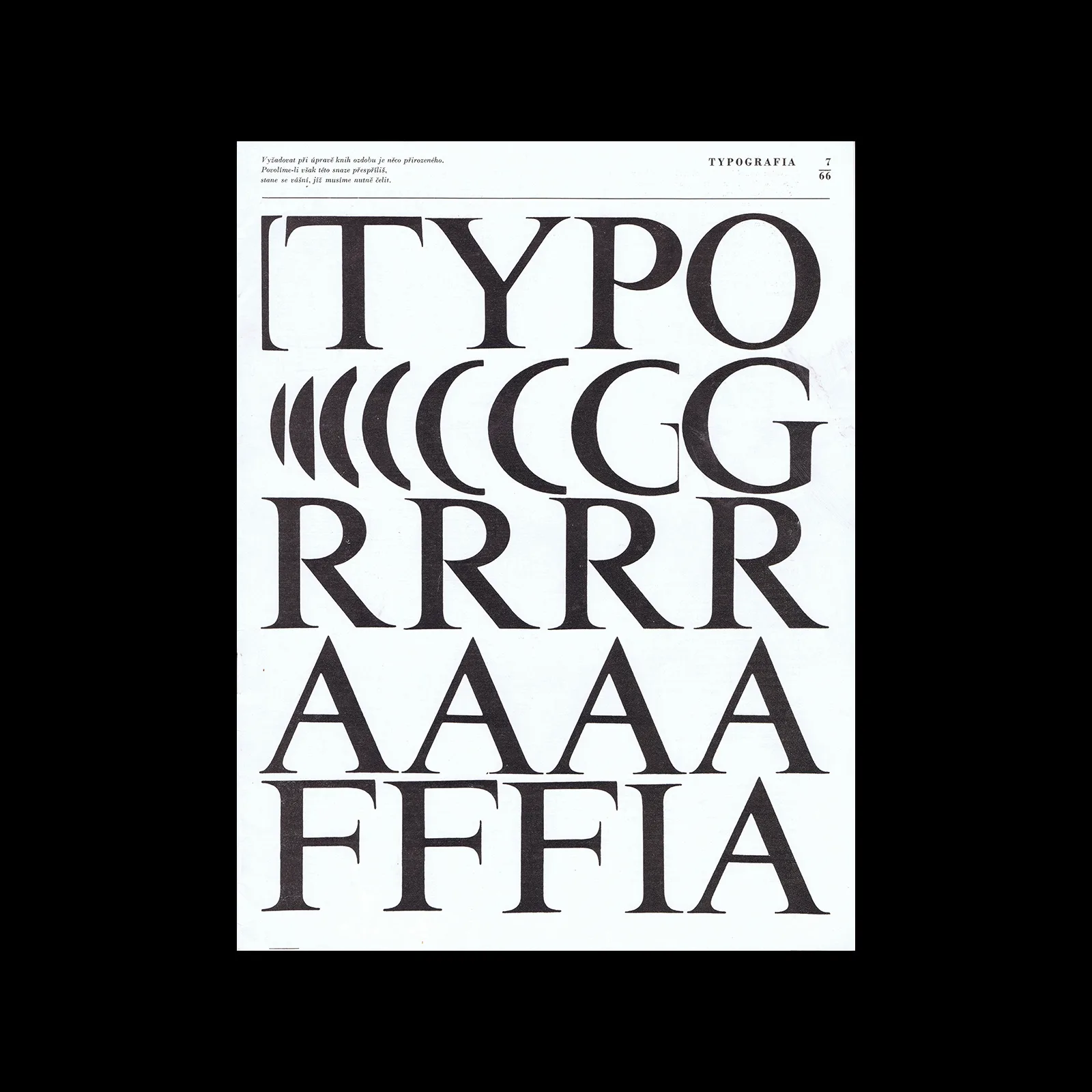 Typografia, ročník 69, 07, 1966