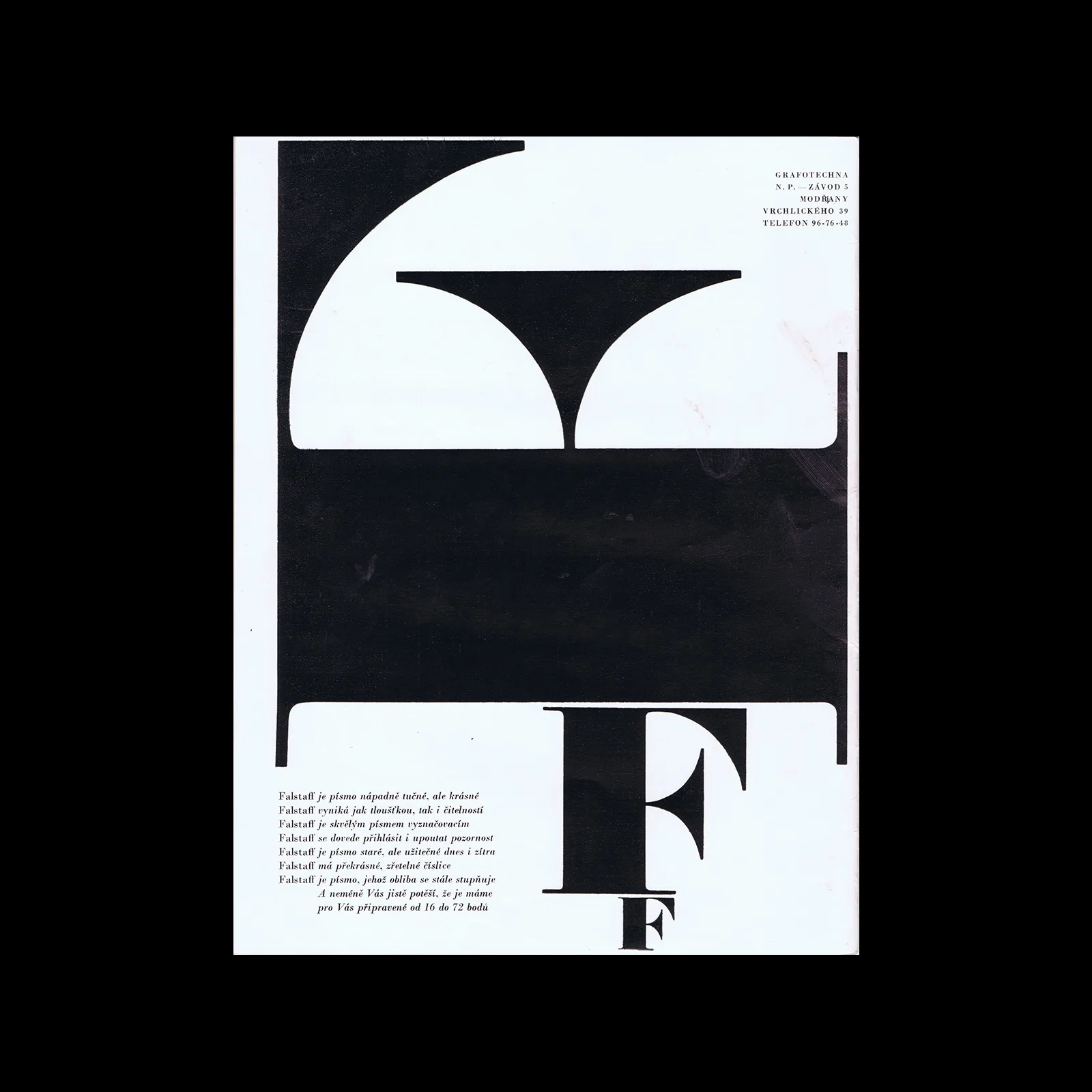 Typografia, ročník 69, 11, 1966 2 Typografia, ročník 69, 11, 1966. Cover design by Antonin Ernest