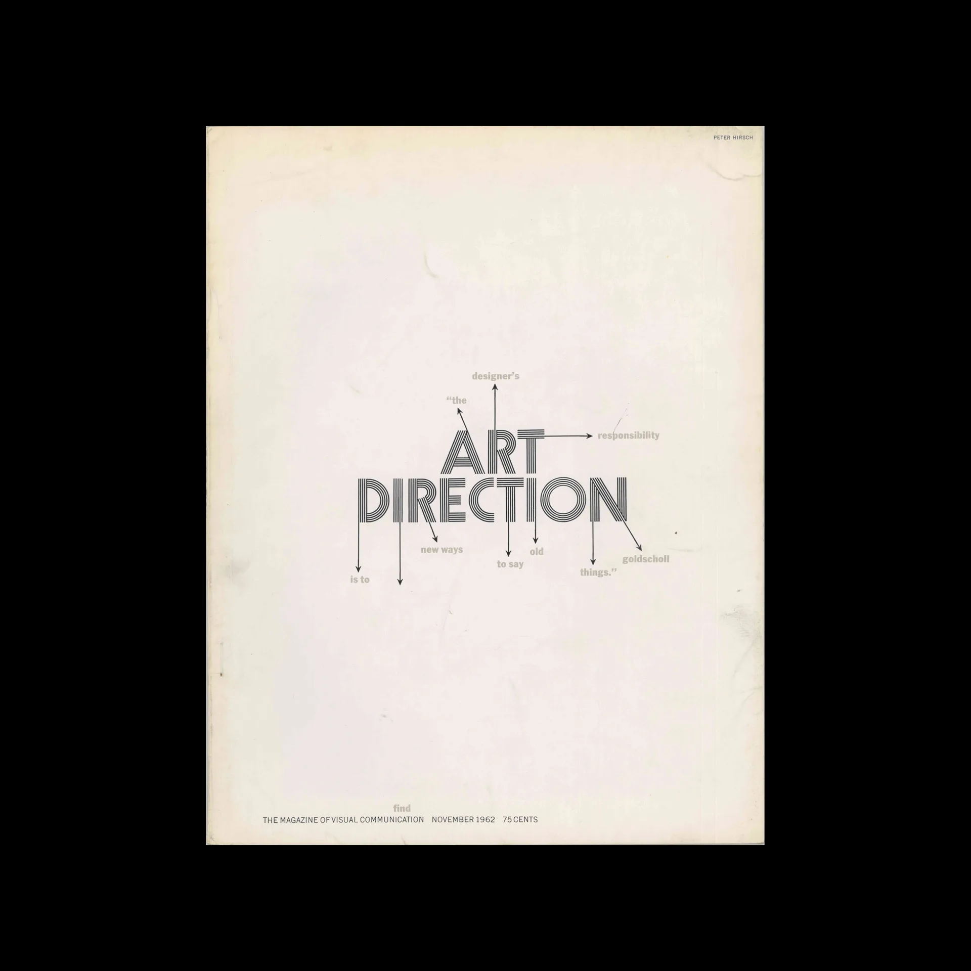 Art Direction, Magazine of Visual Communication, Vol XIV, No 08