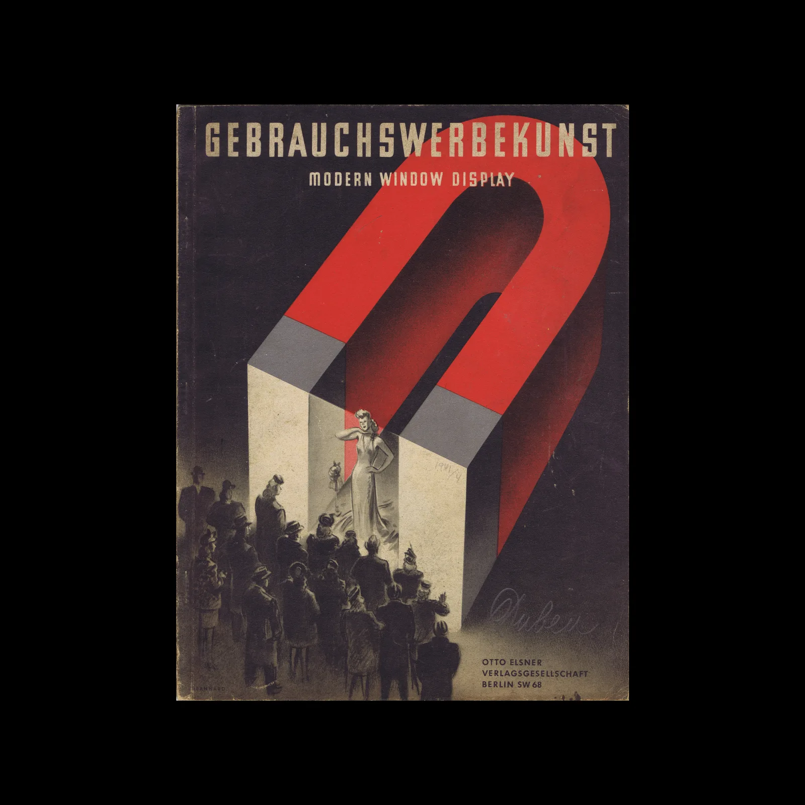Gebrauchswerbekunst, Modern Window Display, 17 Jahrgang, No. 04, April 1941