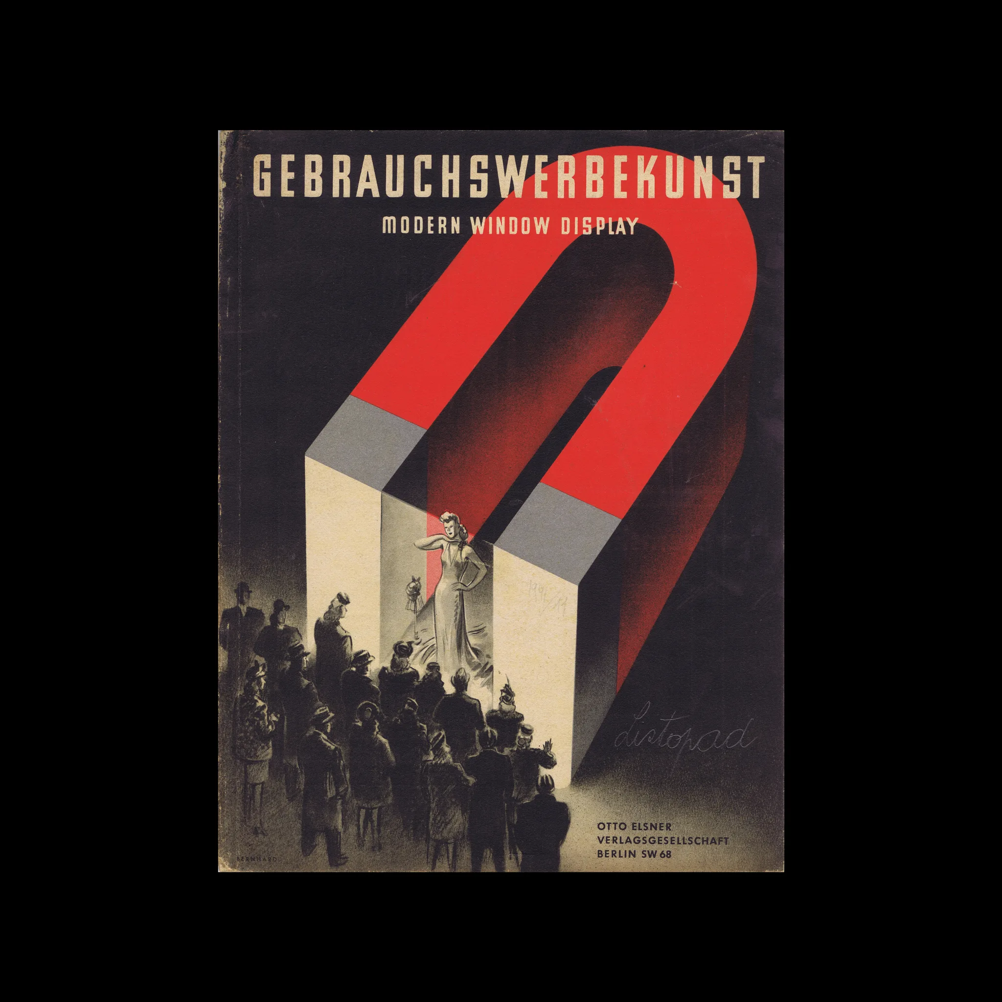 Gebrauchswerbekunst, Modern Window Display, 17 Jahrgang, No. 11, November 1941