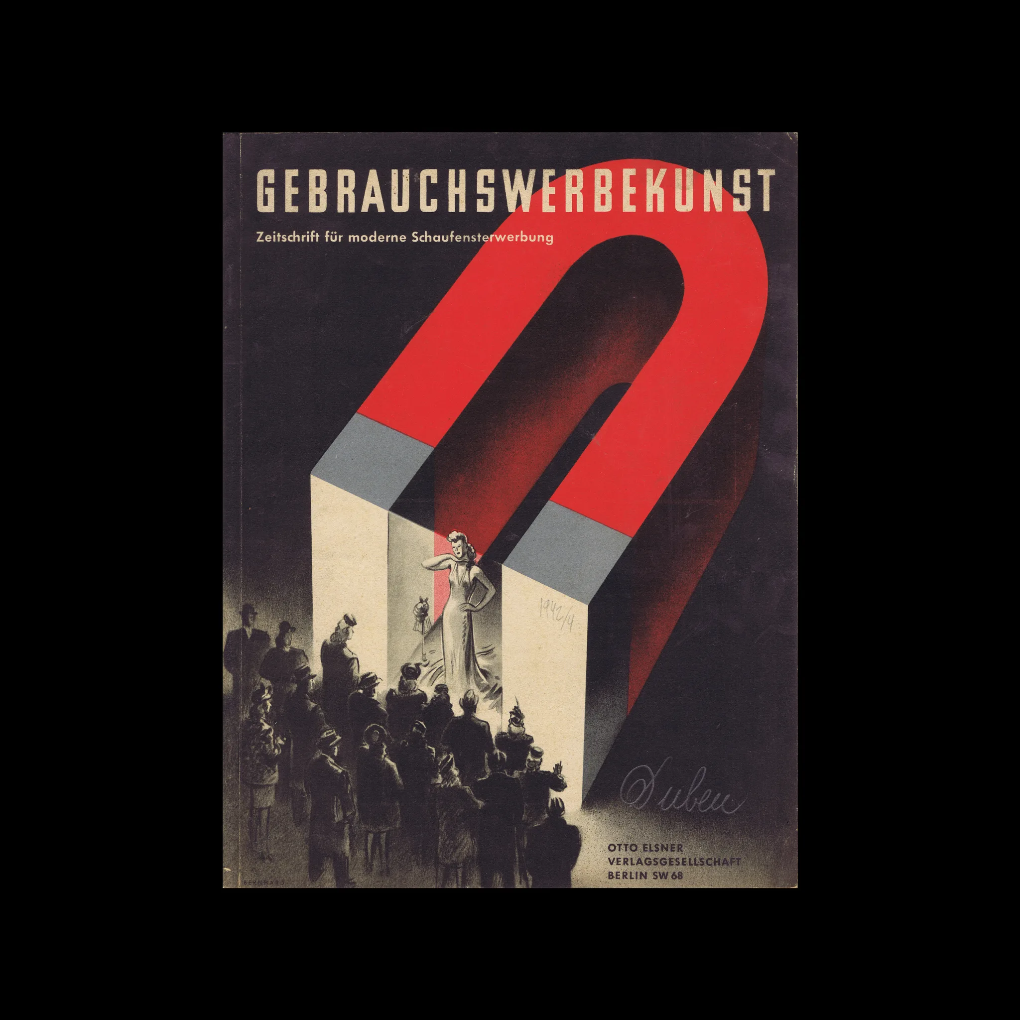 Gebrauchswerbekunst, Modern Window Display, 18 Jahrgang, No. 04, April 1942 1 Gebrauchswerbekunst, Modern Window Display, 18 Jahrgang, No. 04, April 1942