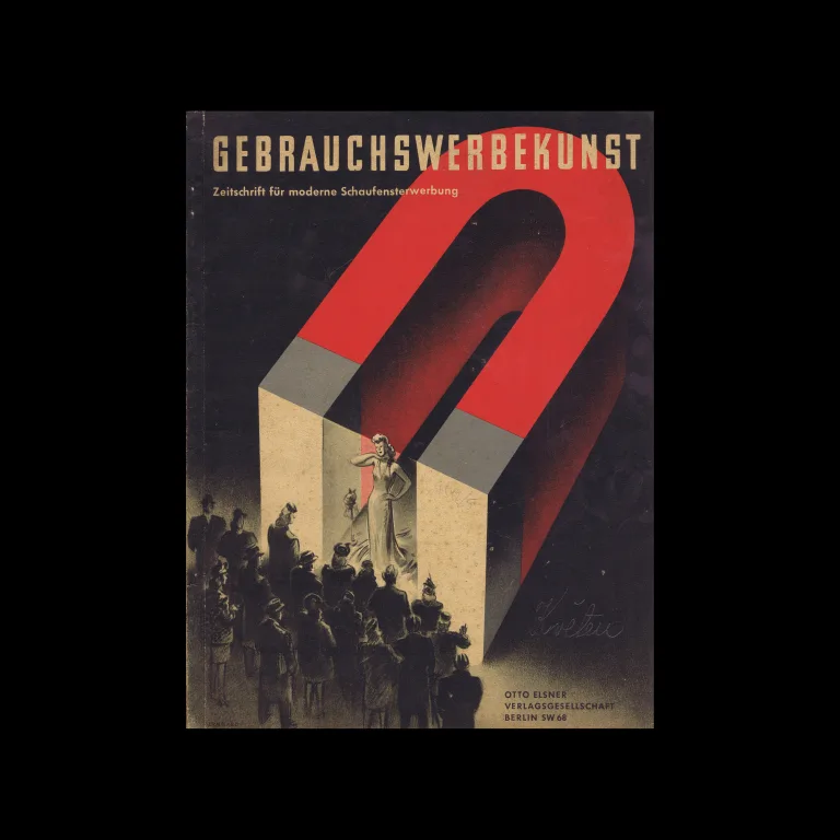 Gebrauchswerbekunst, Modern Window Display, 18 Jahrgang, No. 05, May 1942