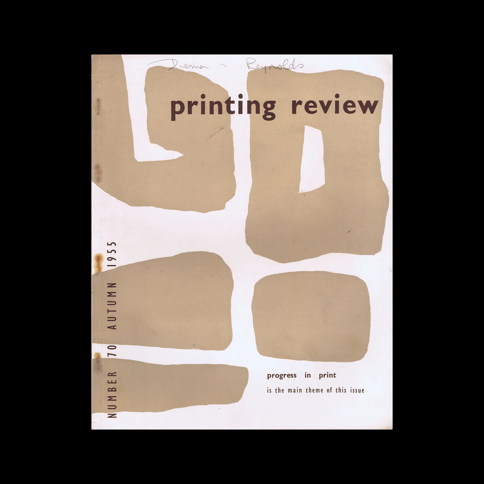 Printing Journal, No 70, Autumn 1955