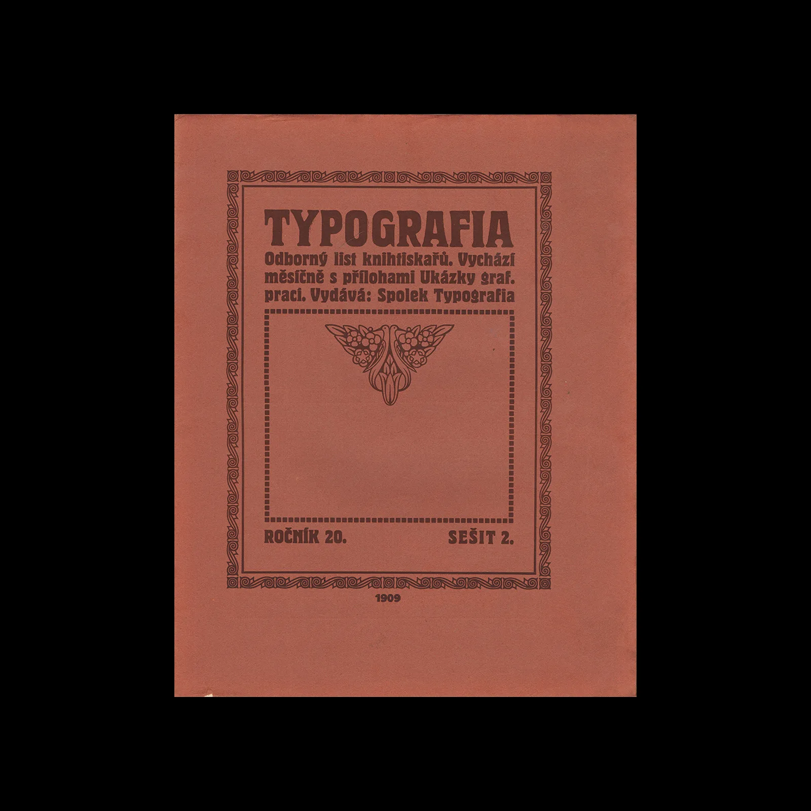 Typografia, ročník 20, 02, 1909