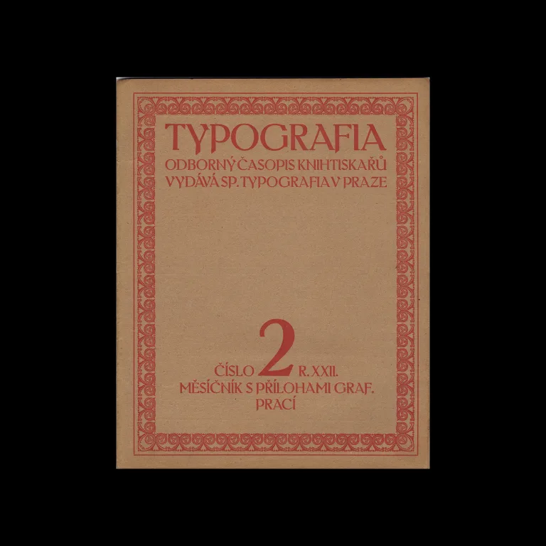 Typografia, ročník 22, 02, 1911