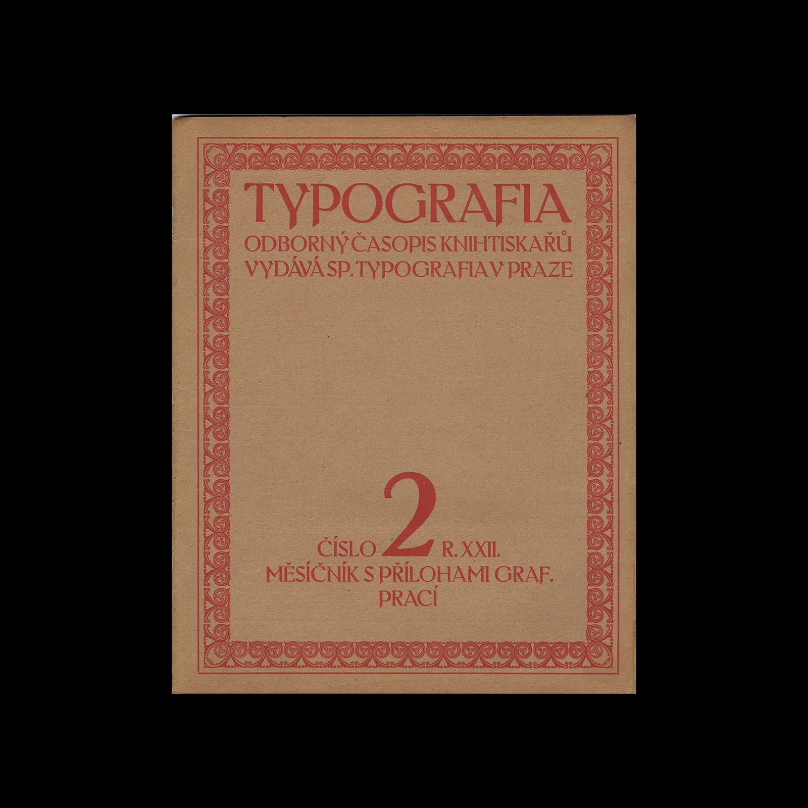 Typografia, ročník 22, 02, 1911
