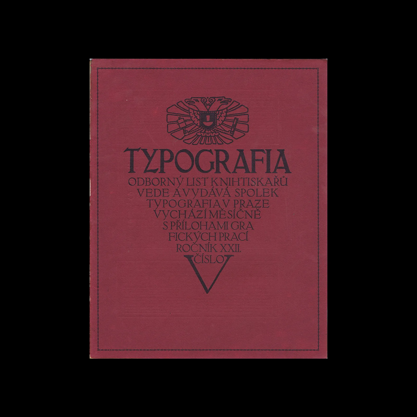 Typografia, ročník 22, 05, 1911