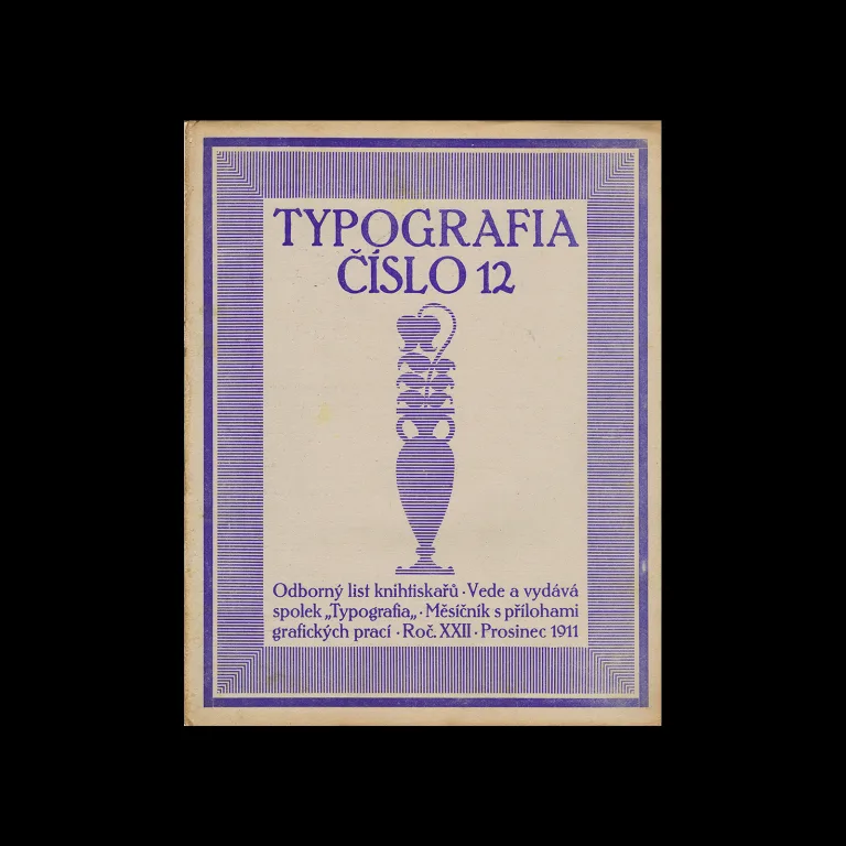 Typografia, ročník 22, 12, 1911