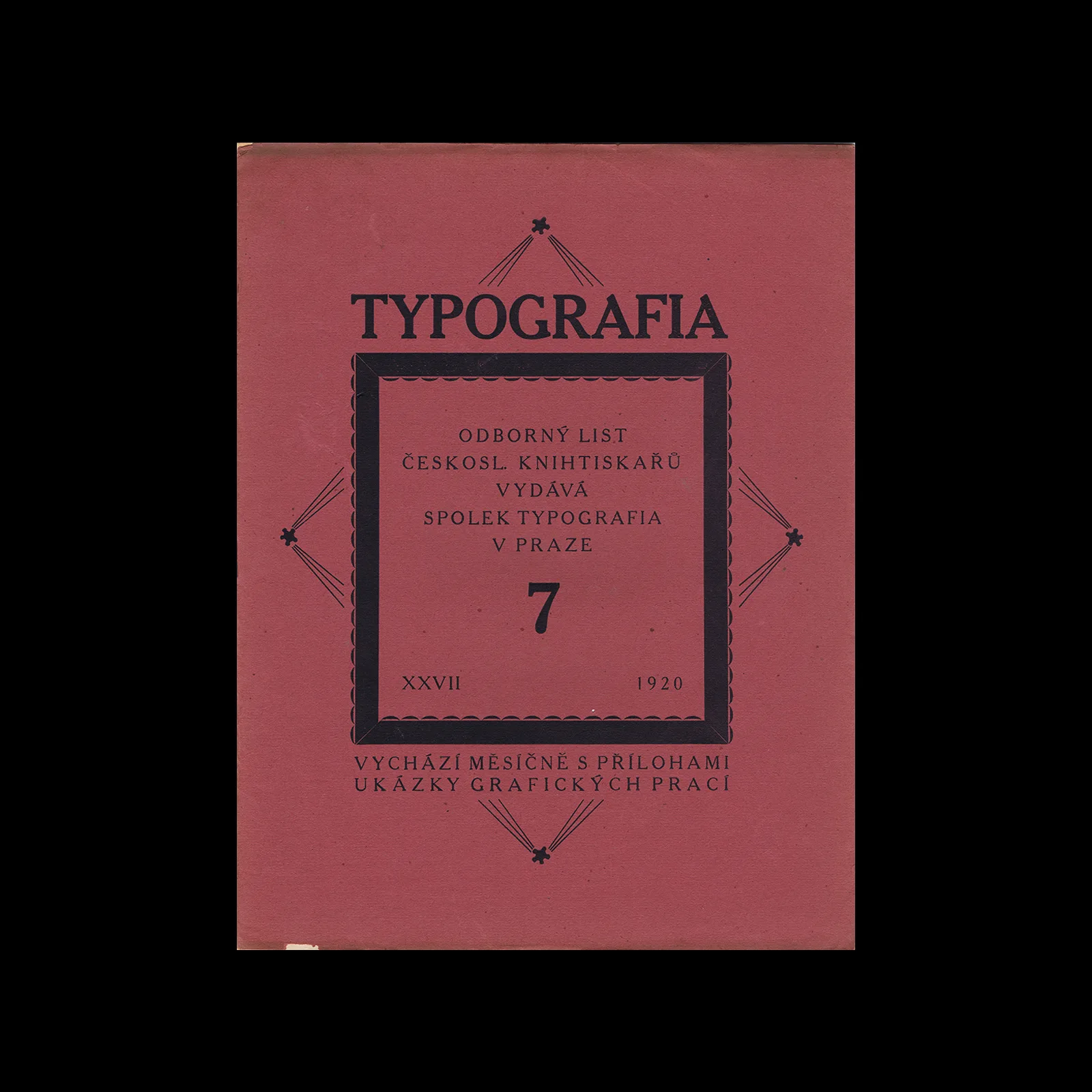 Typografia, ročník 27, 07, 1920