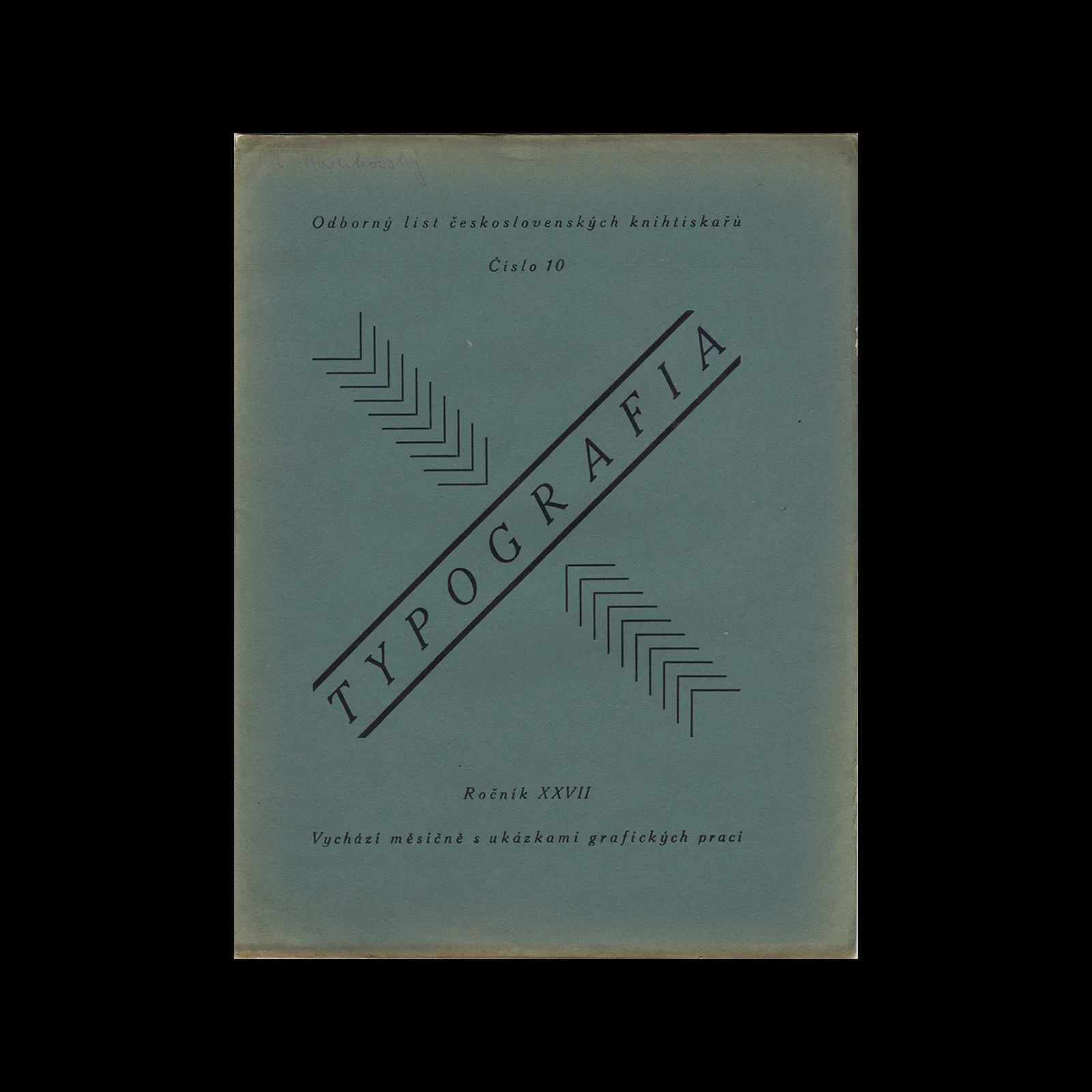 Typografia, ročník 27, 10, 1920