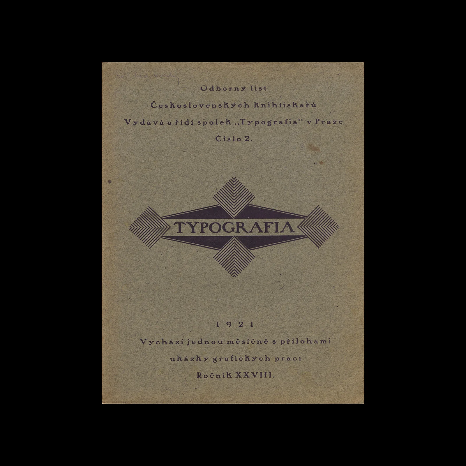 Typografia, ročník 28, 02, 1921