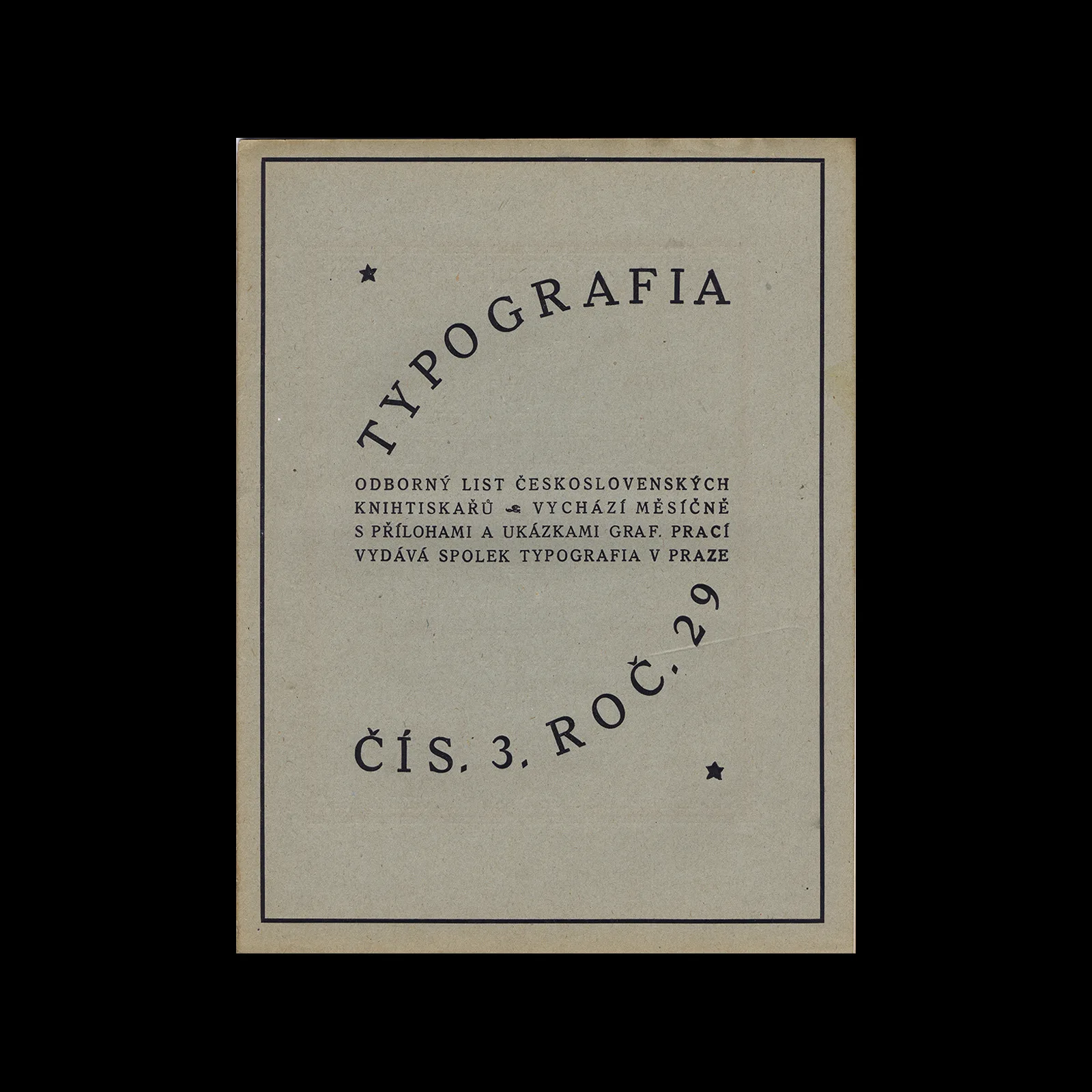 Typografia, ročník 29, 03, 1922