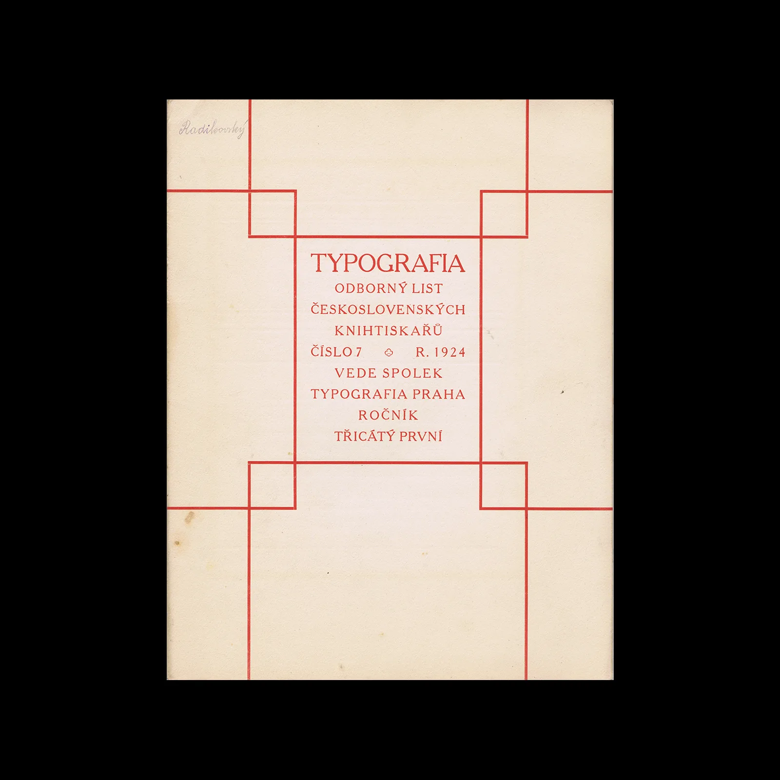 Typografia, ročník 31, 07, 1924