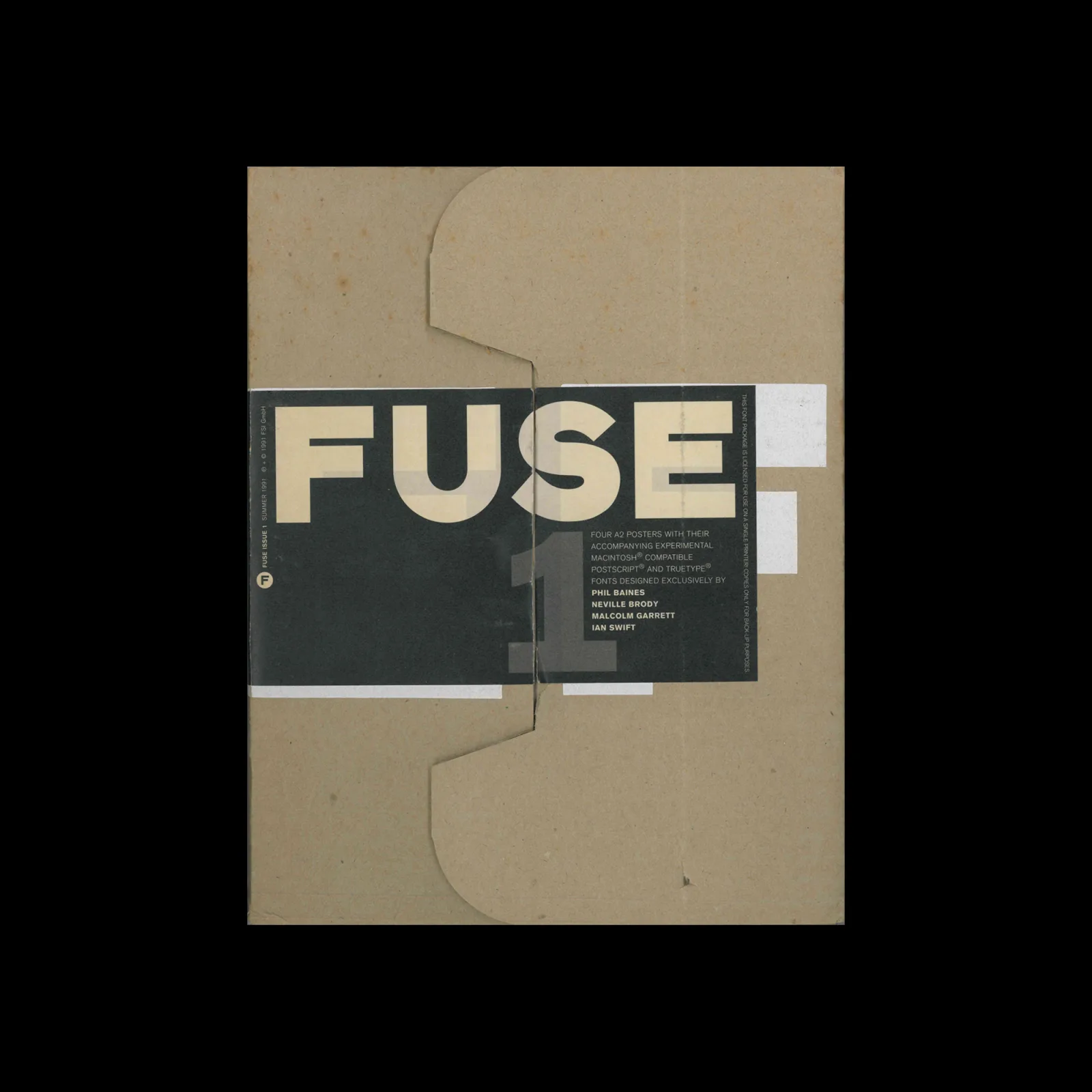 FUSE issue 1 デジタルフォントマガジン FUSE 1-20: From Invention to Antimatter, 20 Years of FUSE, Taschen