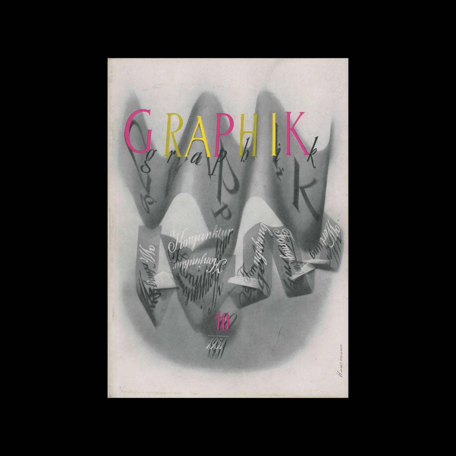Graphik – Werbung + Formgebung, 10, 1951