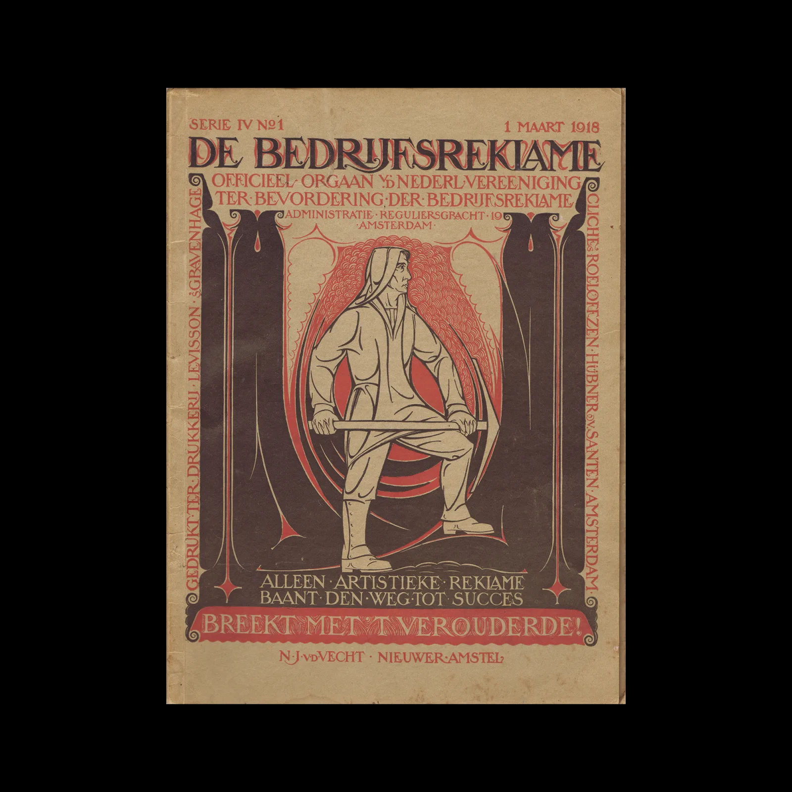 De Bedrijfsreklame, Vol IV, 01, March 1918