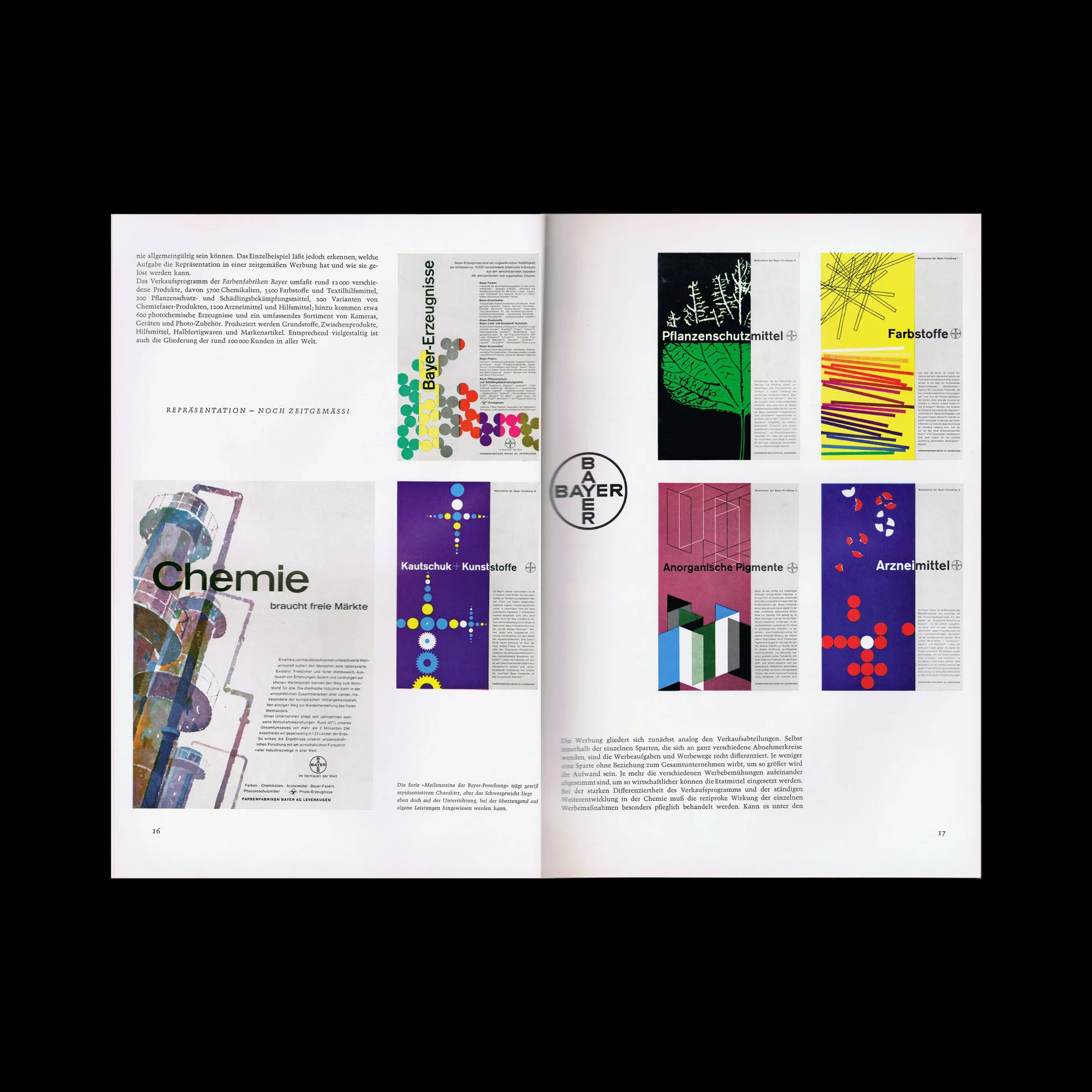 Graphik – Werbung + Formgebung, 06, 1961 - BAYER Advertising