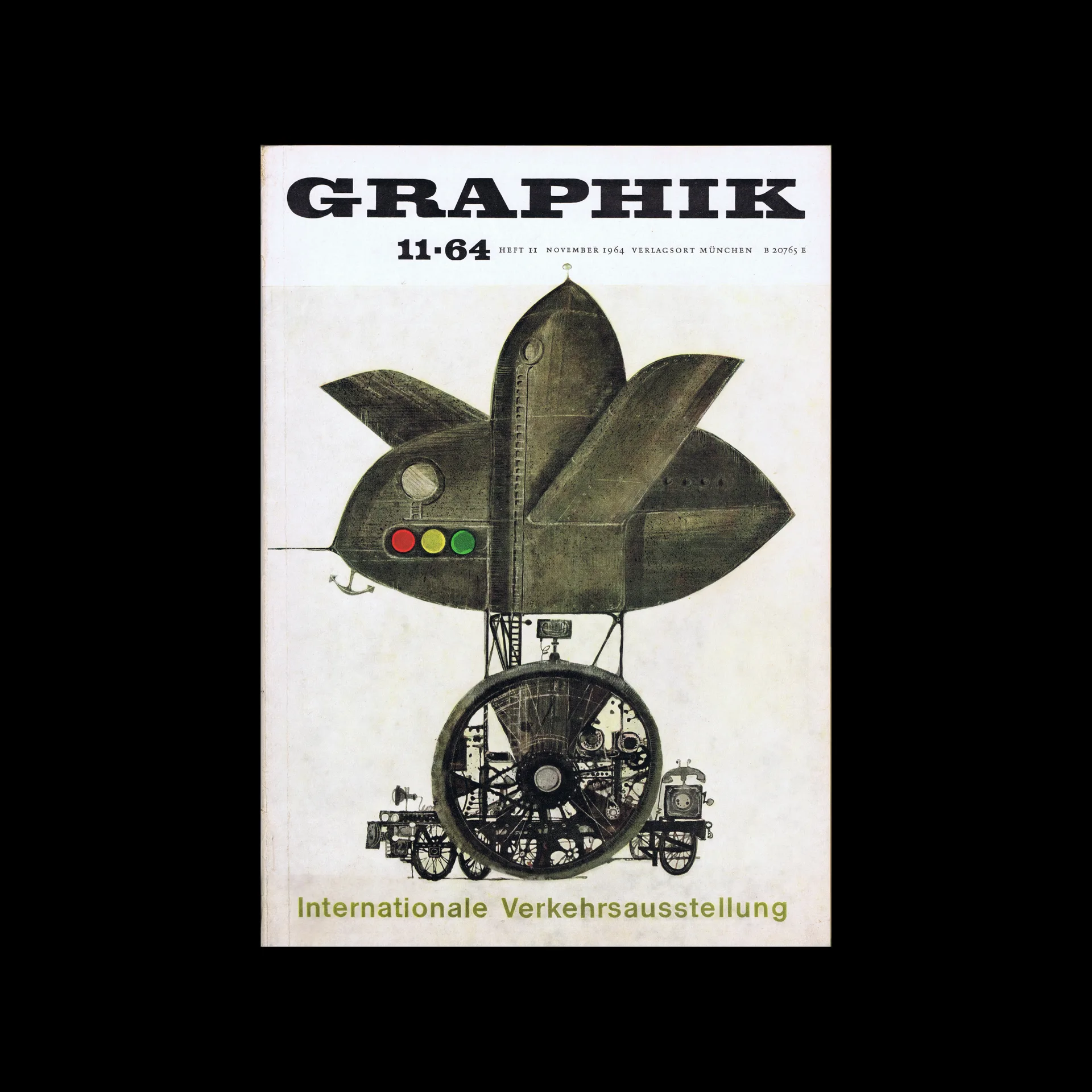 Graphik – Werbung + Formgebung, 11, 1964 1 Graphik – Werbung + Formgebung, 11, 1964. Cover design by Gerhard Scholz
