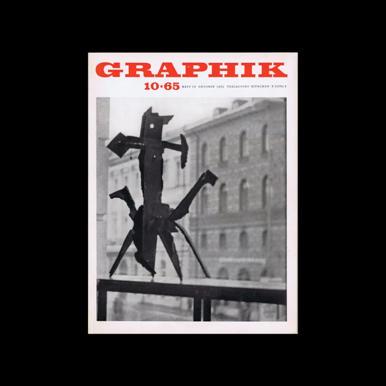 Graphik – Werbung + Formgebung, 10, 1965
