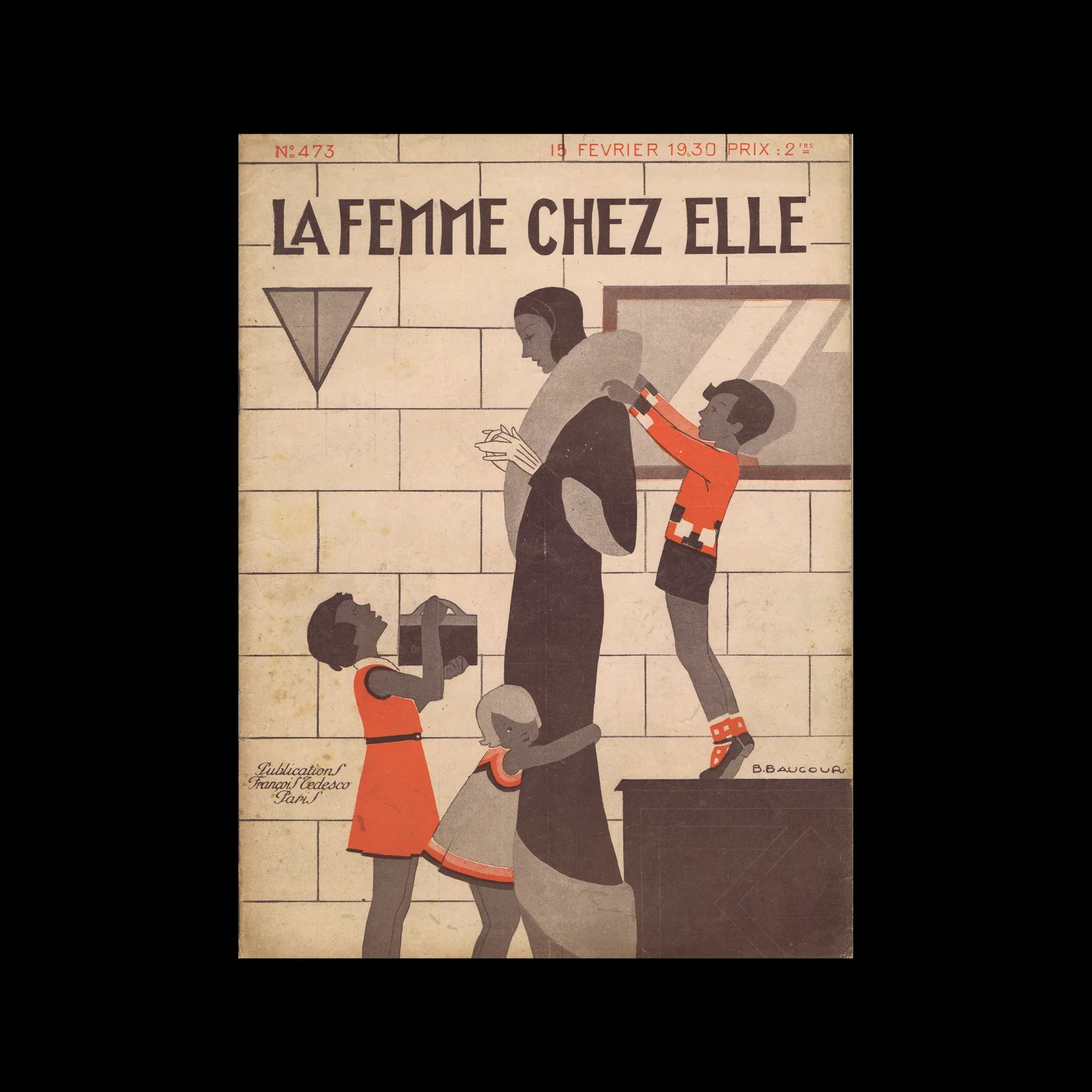 La Femme chez Elle, No. 473, February 1930