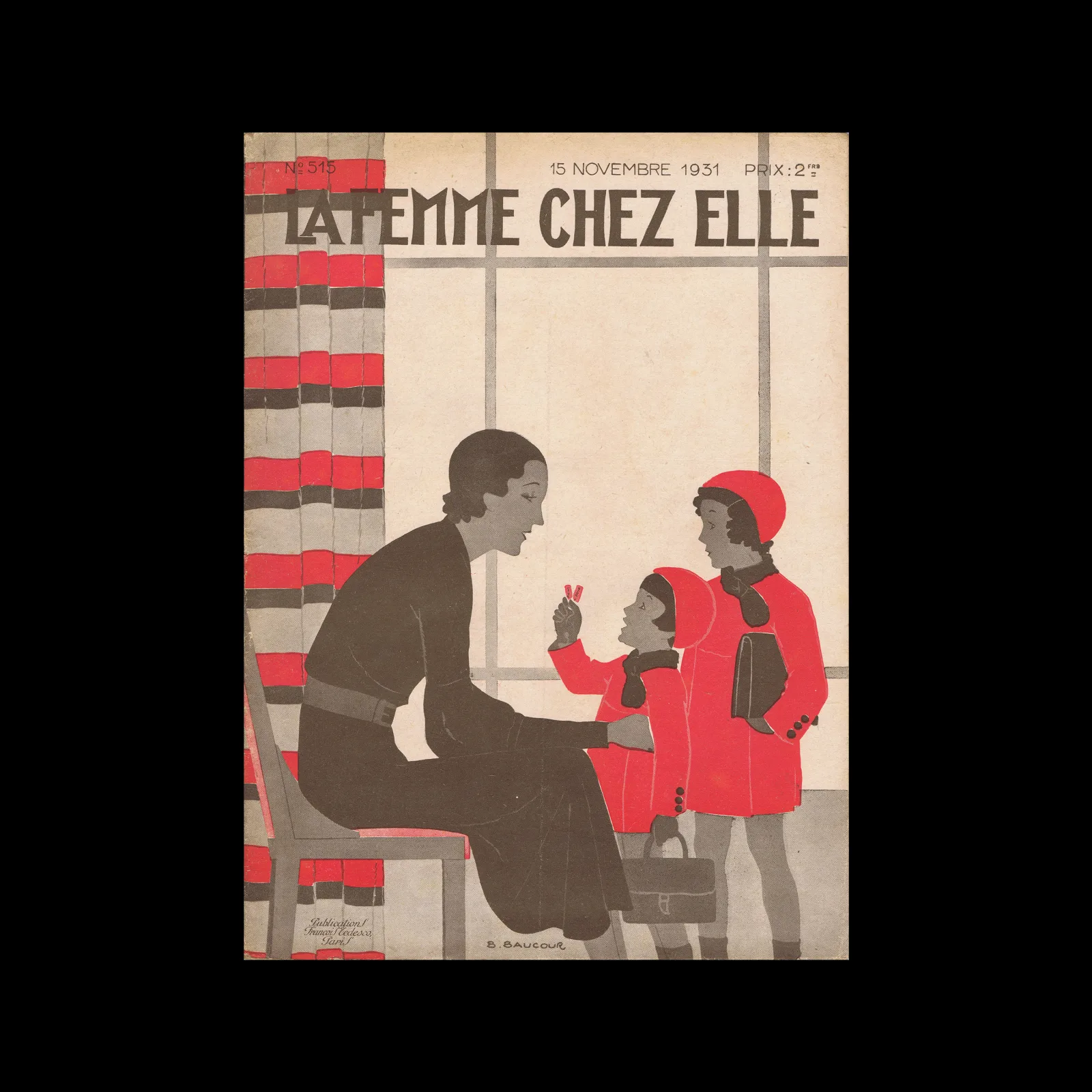La Femme chez Elle, No. 515, November 1931