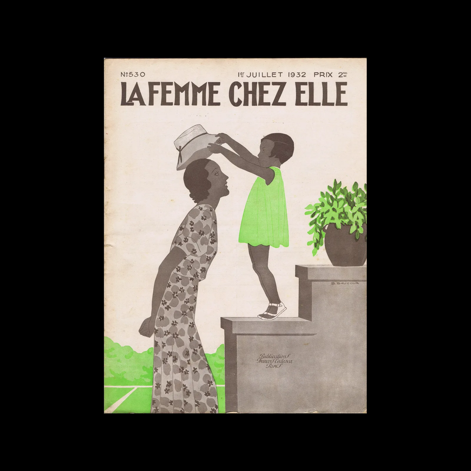 La Femme chez Elle, No. 530, July 1932