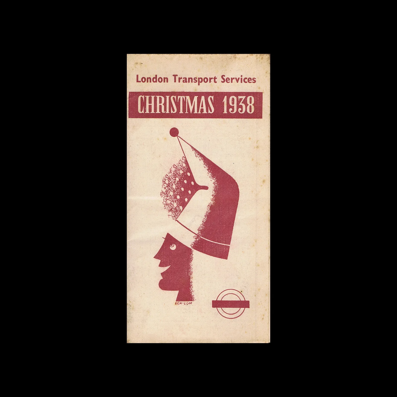 London Transport Services, Christmas 1938, Brochure, 1938