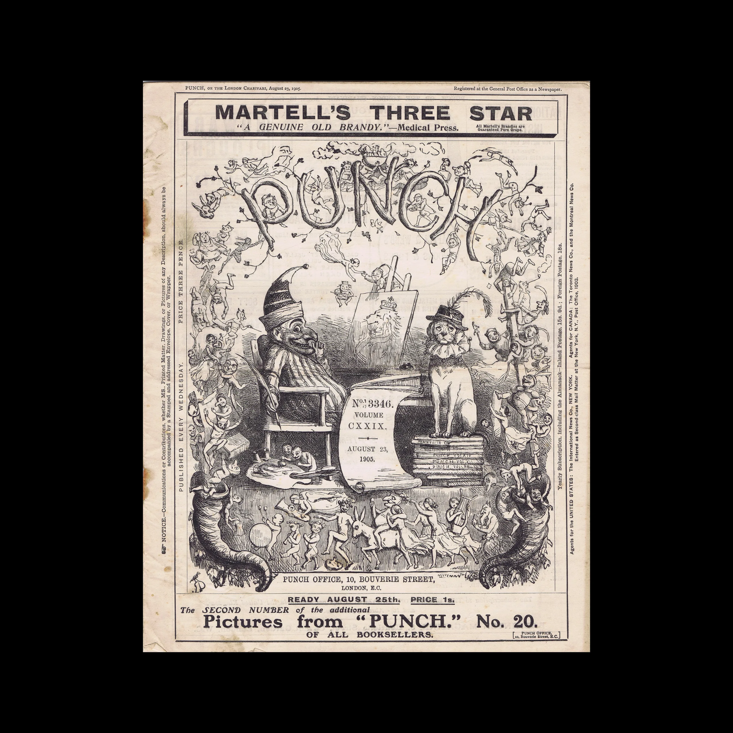 Punch, August 23, 1905 1 Punch, August 23, 1905