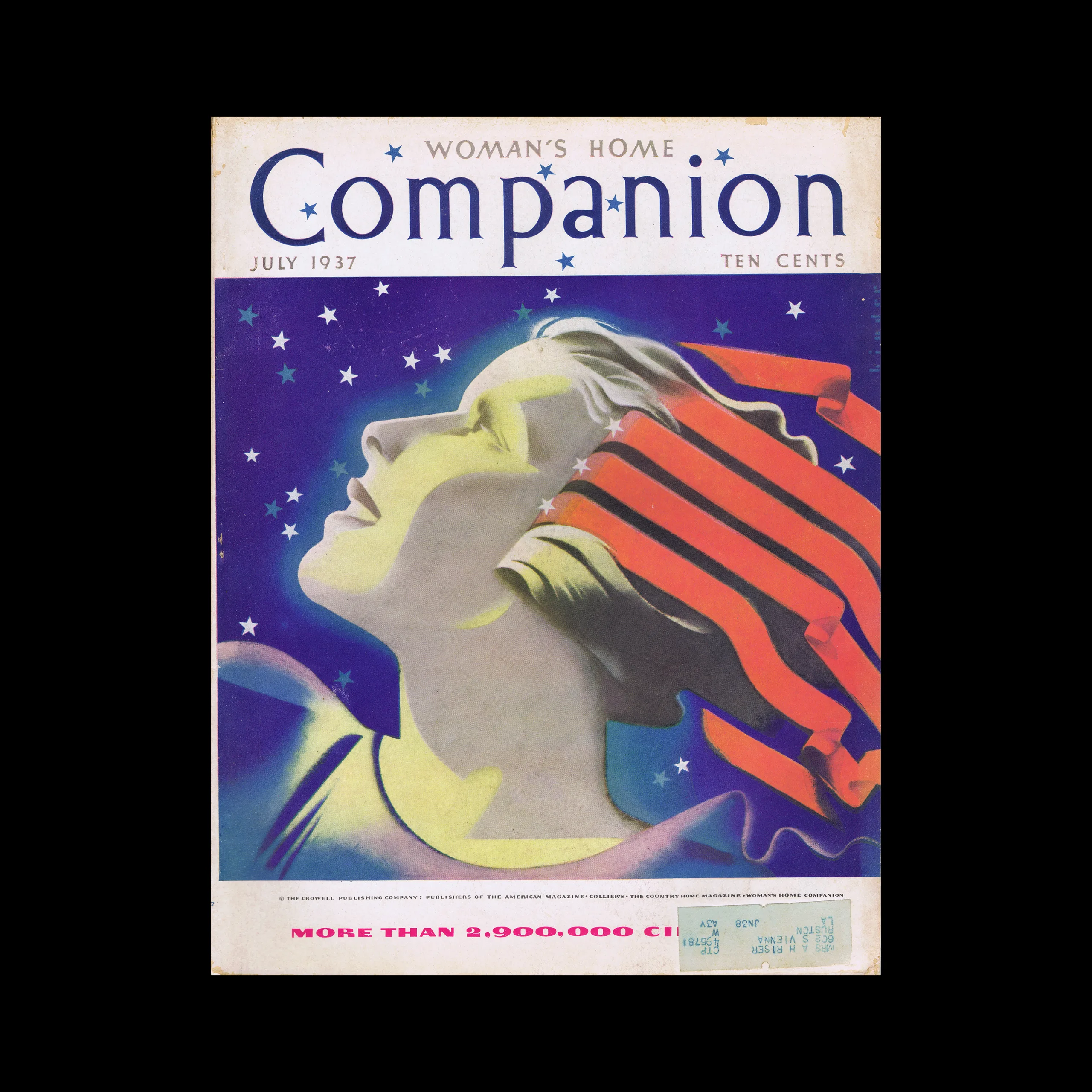 Woman’s Home Companion, July 1937 1 Woman’s Home Companion, July 1937. Cover design by Joseph Binder