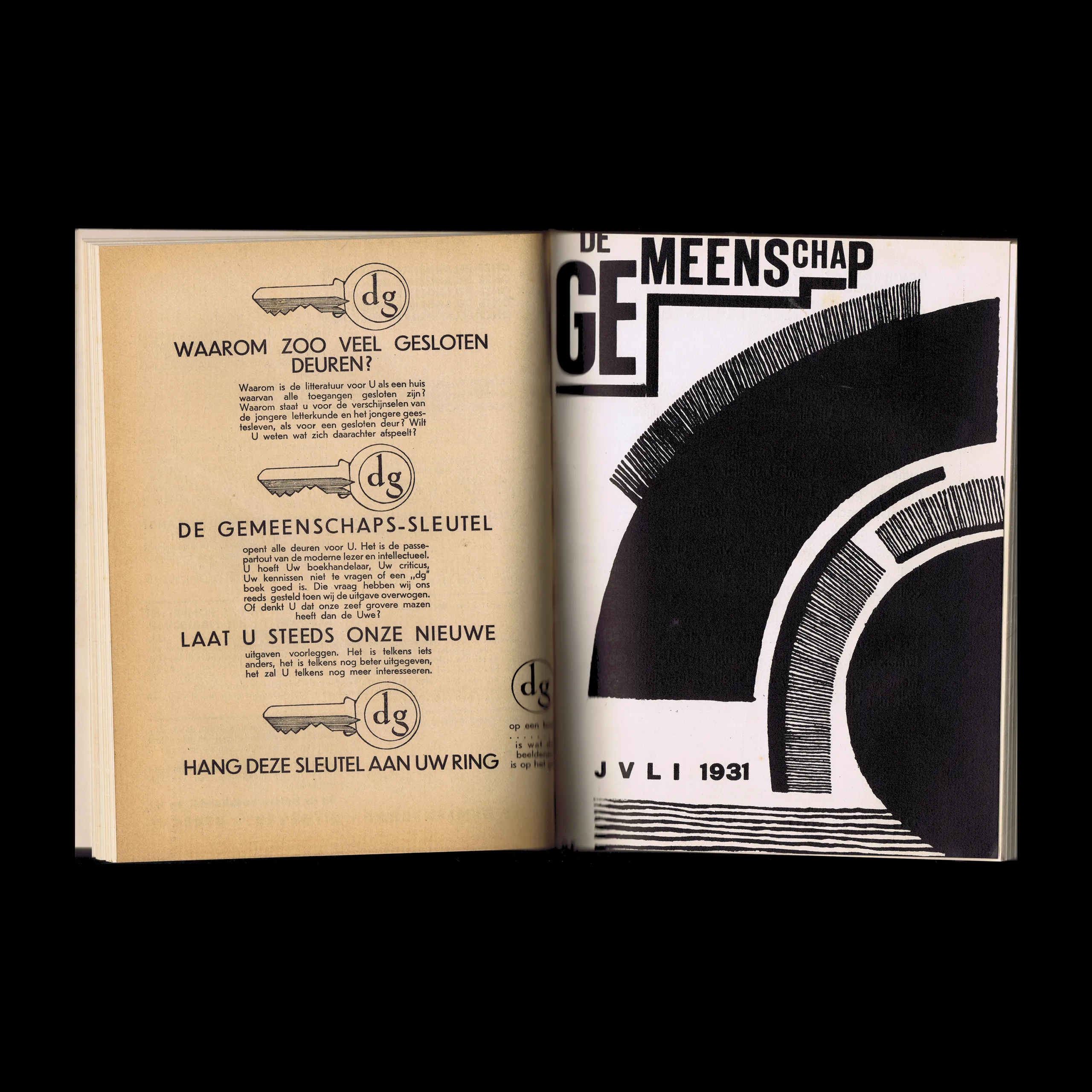 De Gemeenschap, Vol 7, Bound Year, 1931