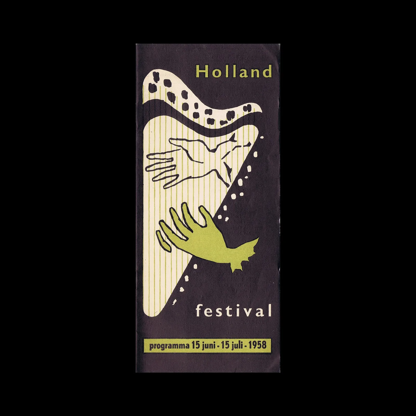 Holland Festival, Programme, 1958